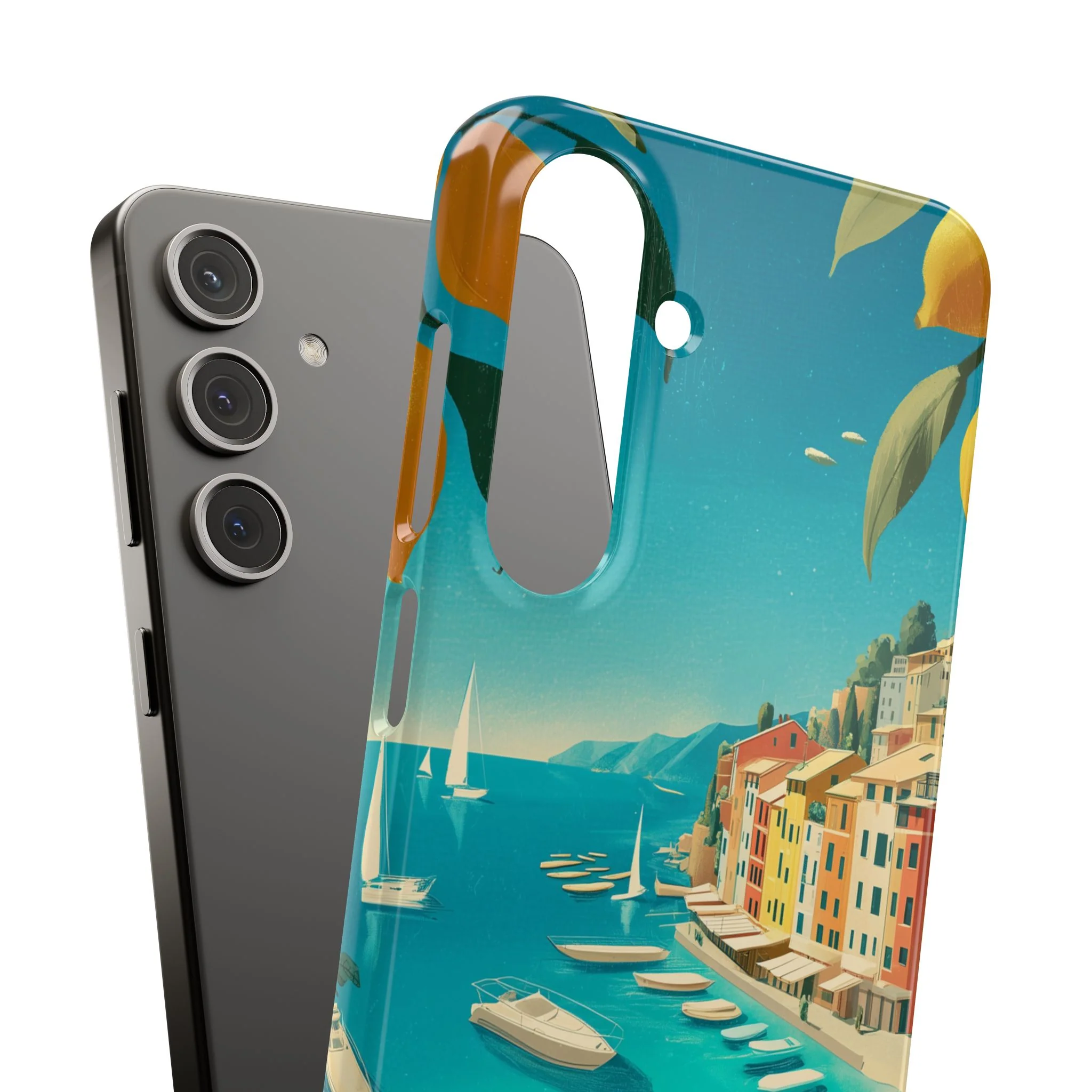 Amalfi Lemon - Slim Phone Case - Image 108