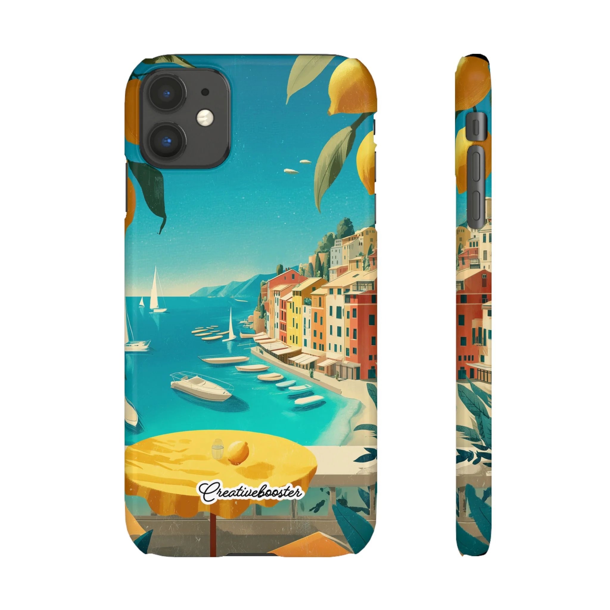 Amalfi Lemon - Slim Phone Case - Image 13
