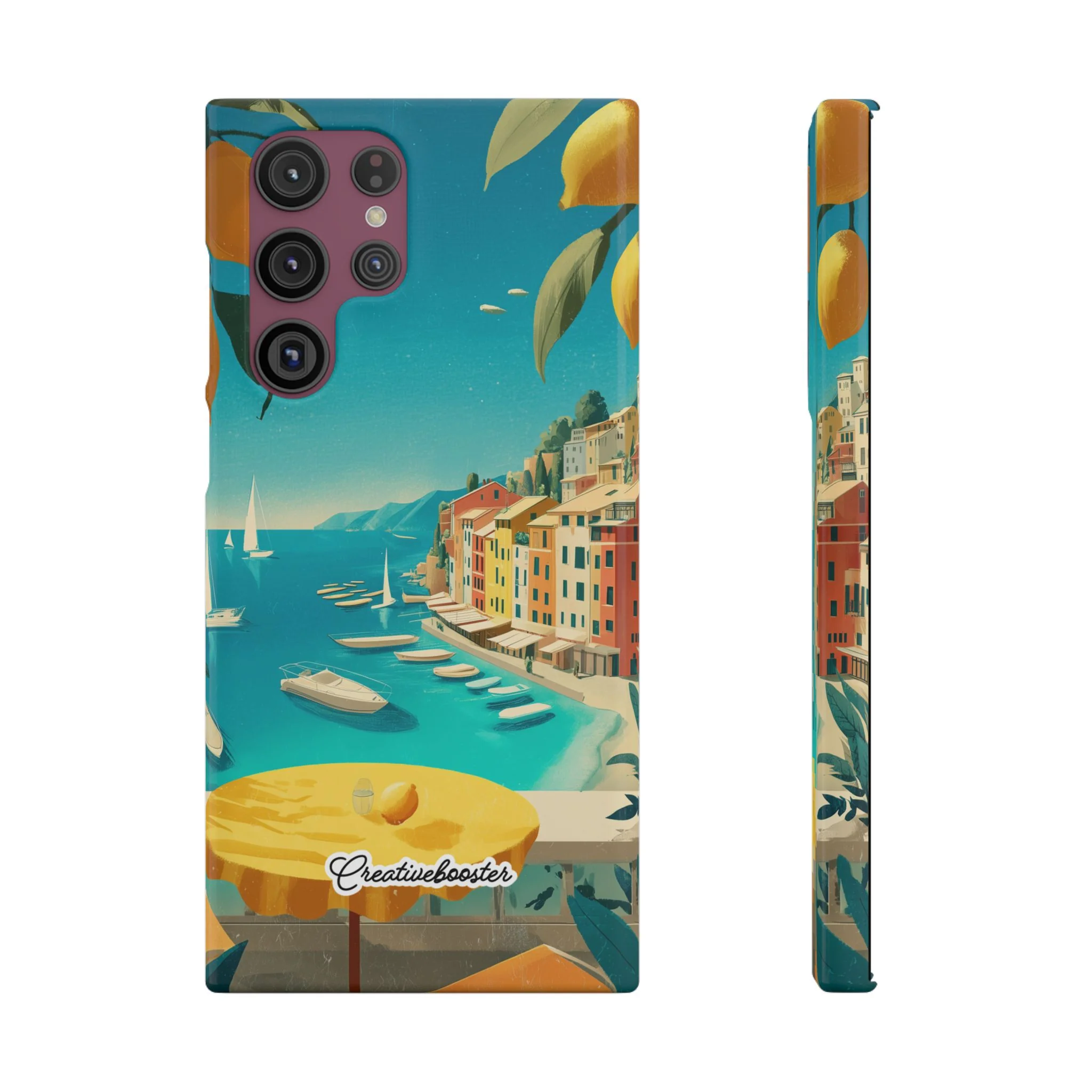 Amalfi Lemon - Slim Phone Case - Image 35
