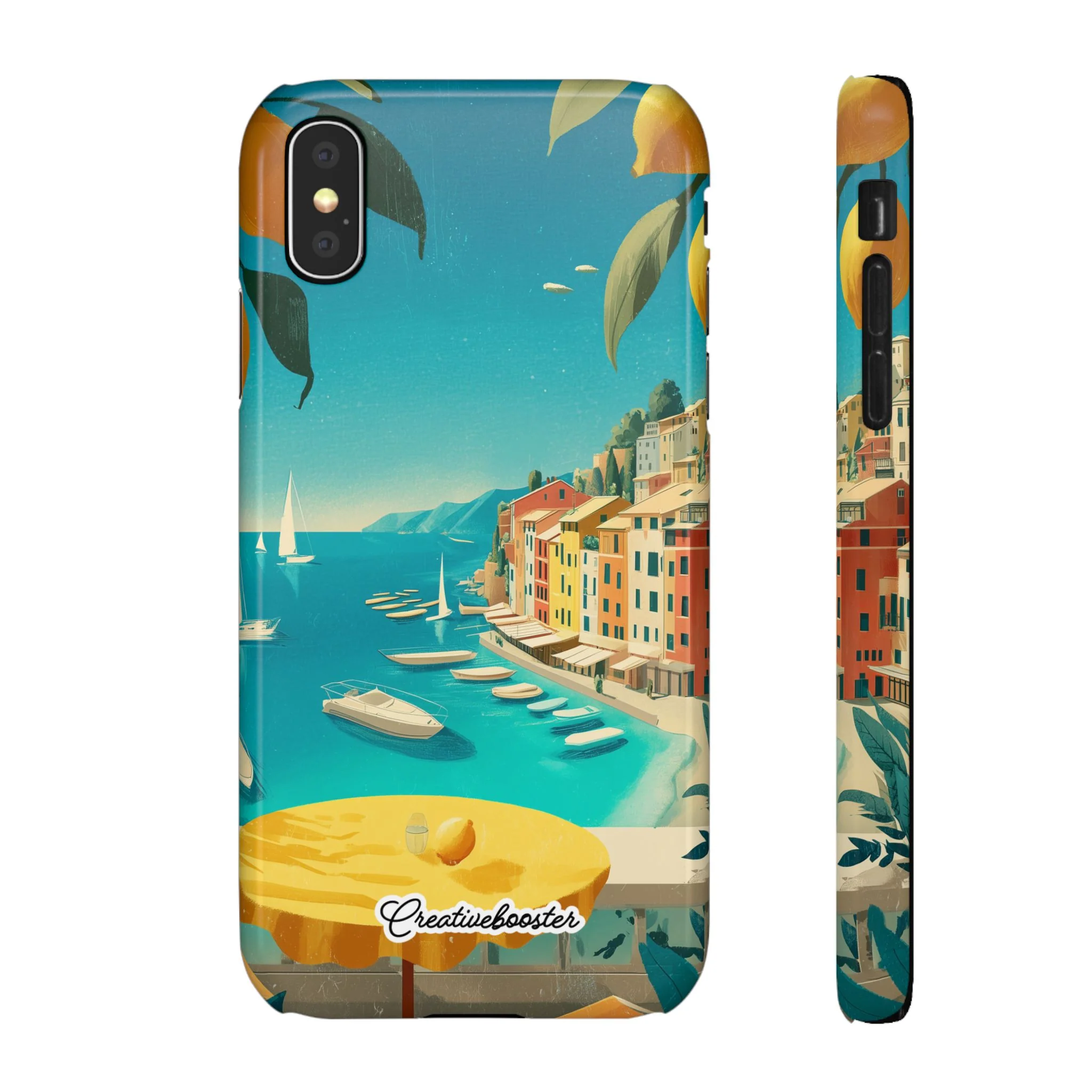 Amalfi Lemon - Slim Phone Case - Image 4