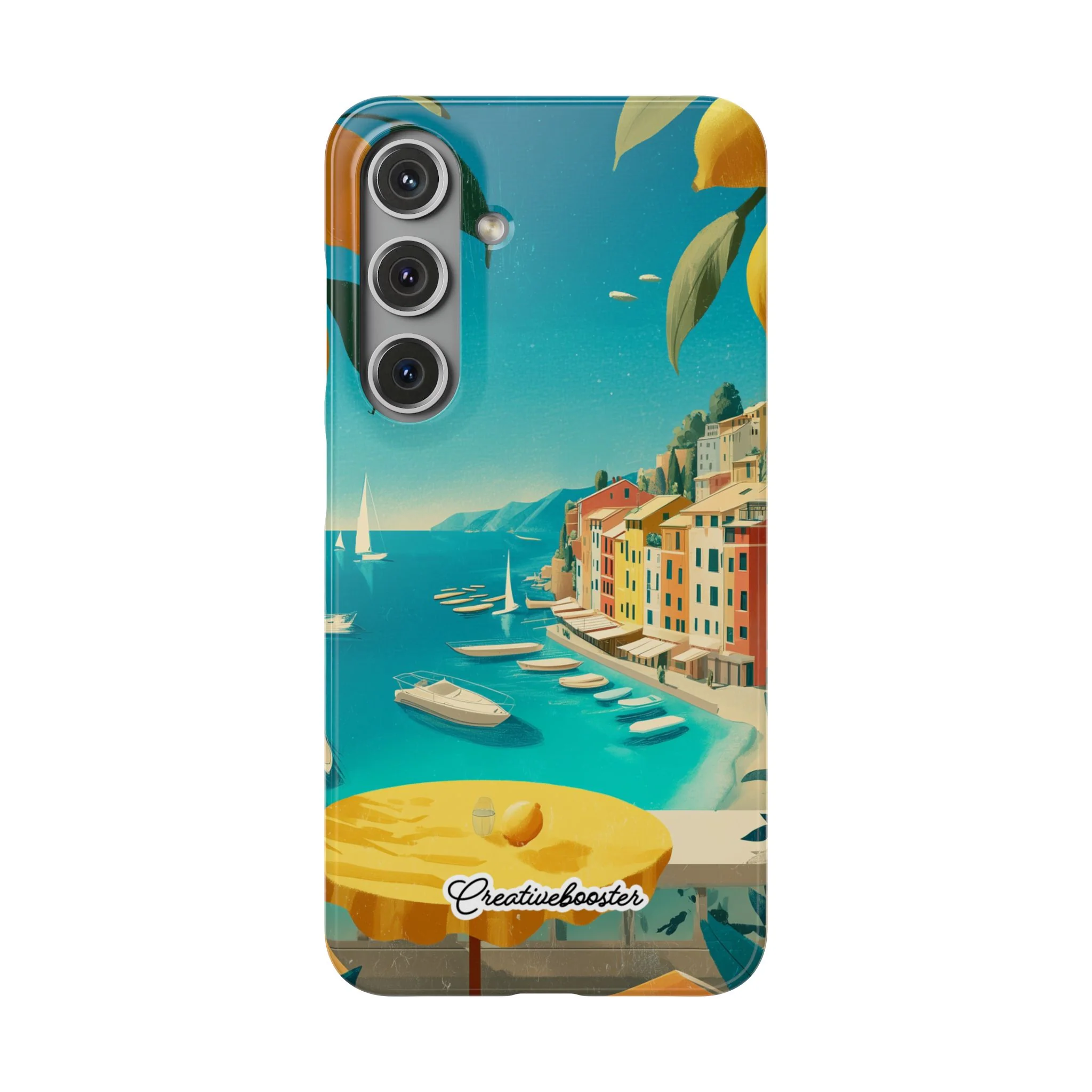 Amalfi Lemon - Slim Phone Case - Image 47
