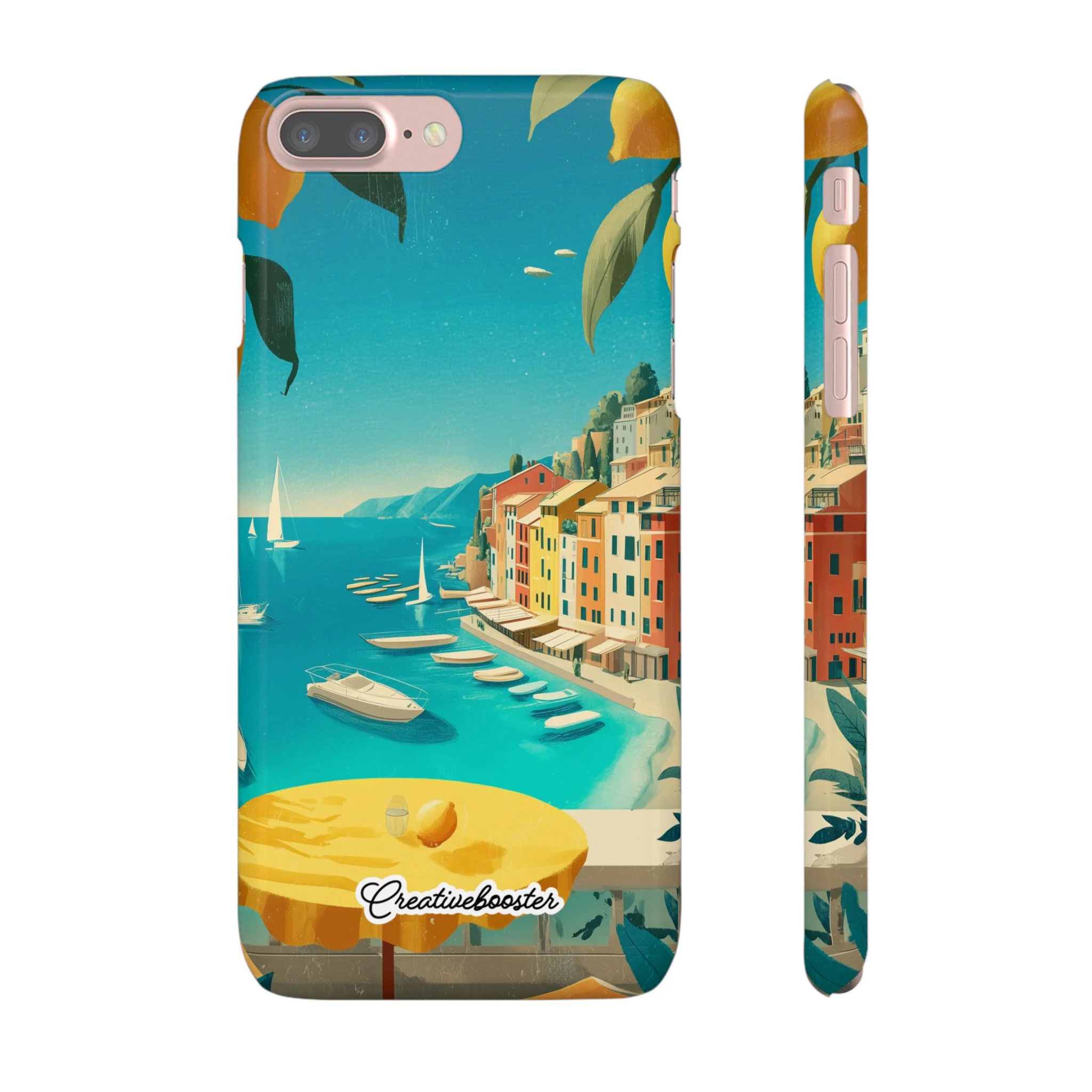 Amalfi Lemon - Slim Phone Case - Image 6
