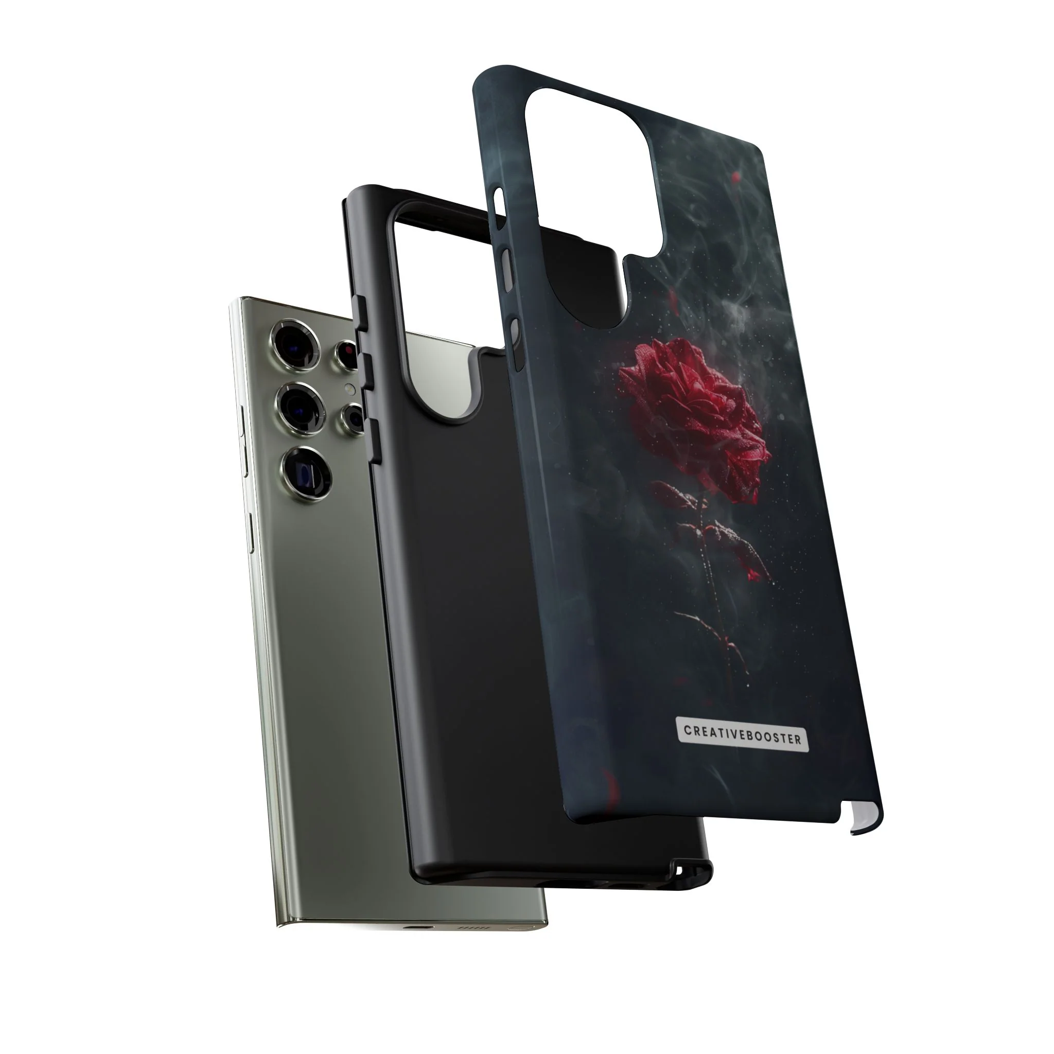 Midnight Rose - Tough Phone Case - Image 110