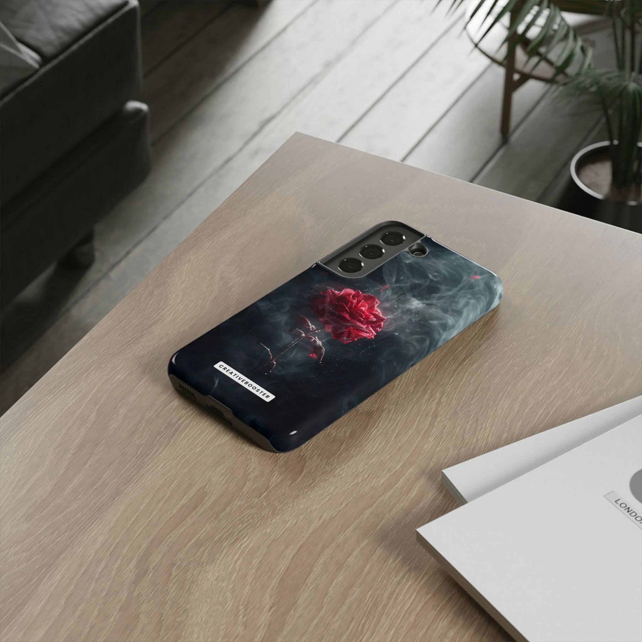 Midnight Rose - Tough Phone Case - Image 88