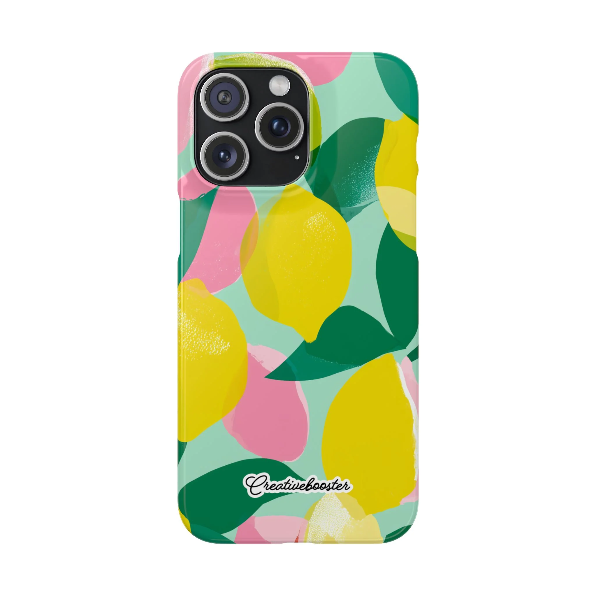 Citrus Bloom - Slim Phone Case - Image 46