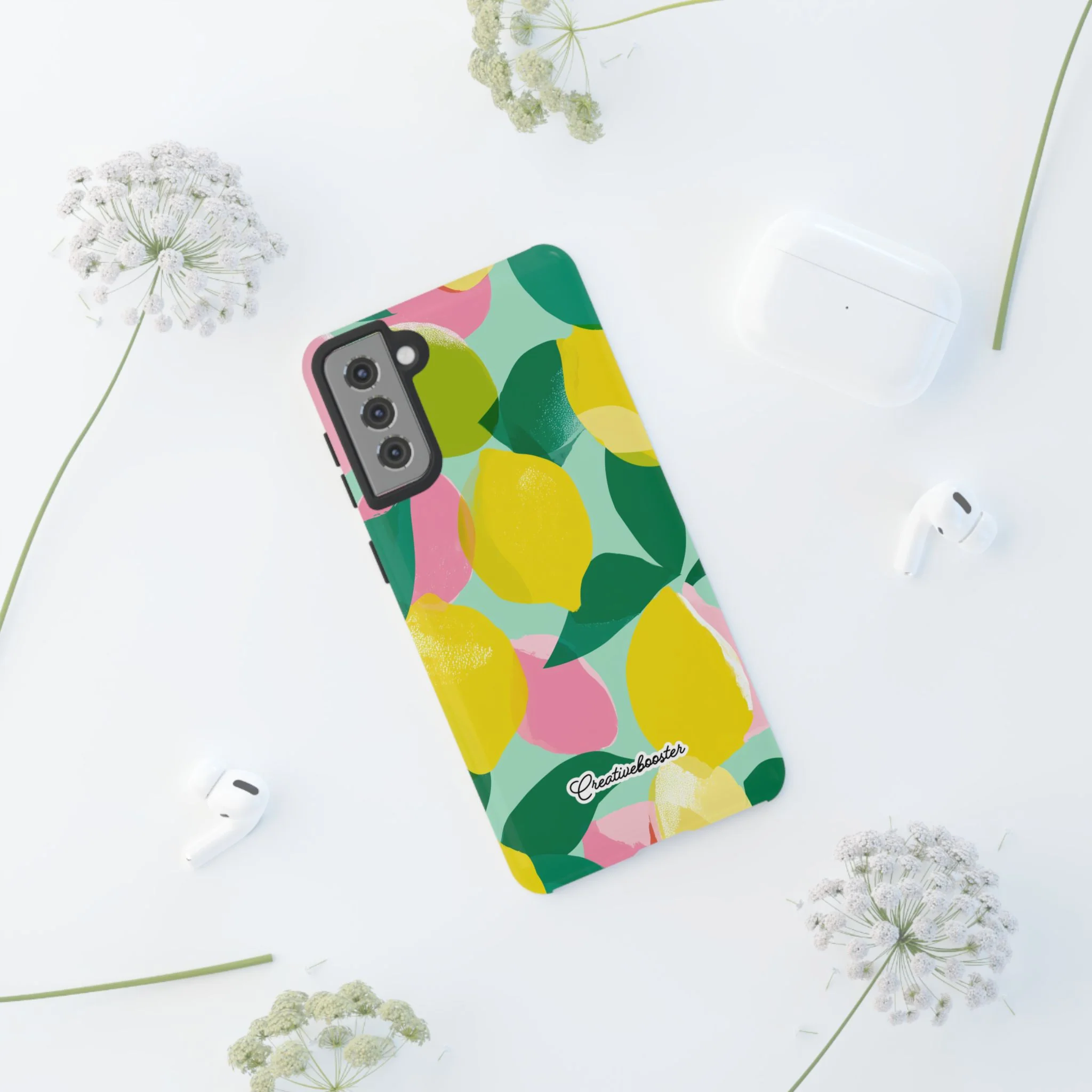 Citrus Bloom - Tough Phone Case - Image 82