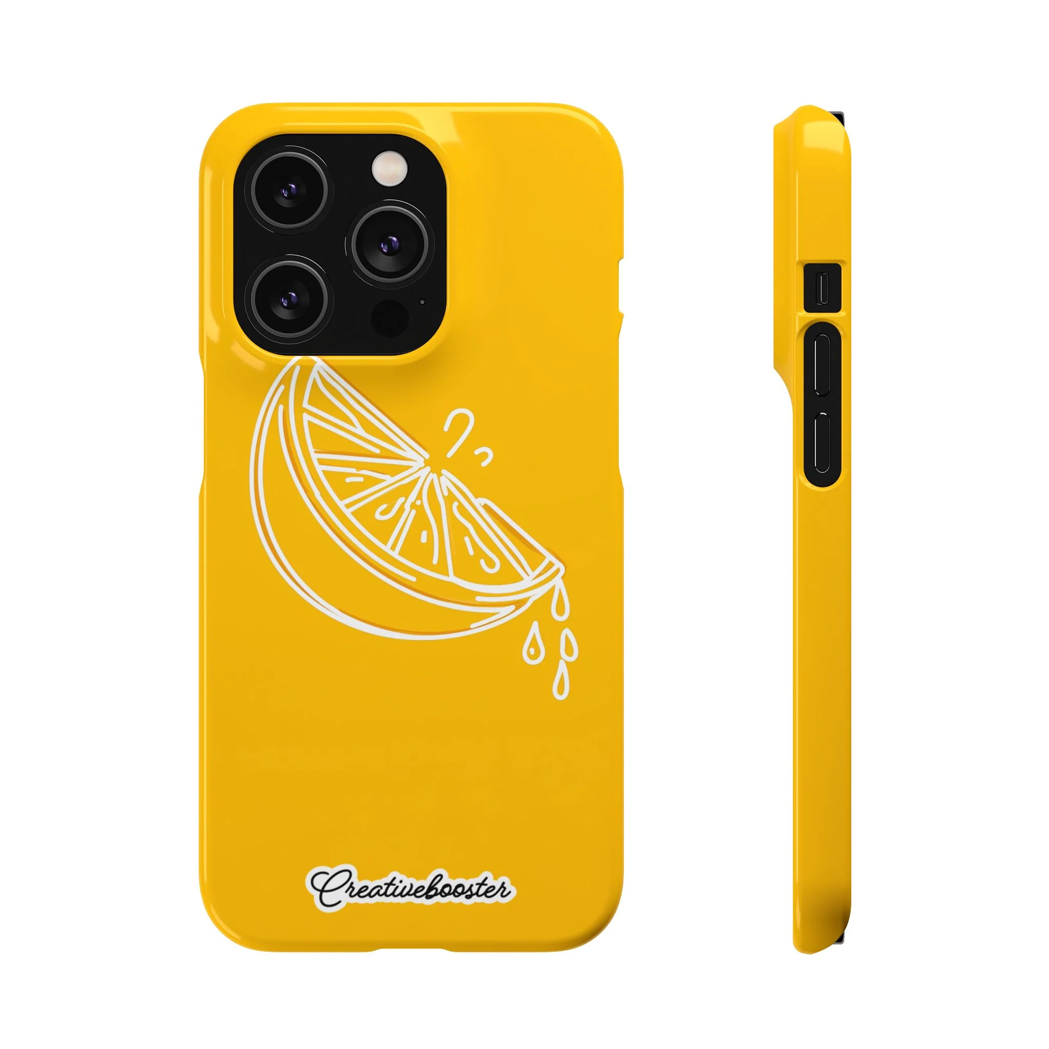 Citrus Drip - Slim Phone Case - Image 37