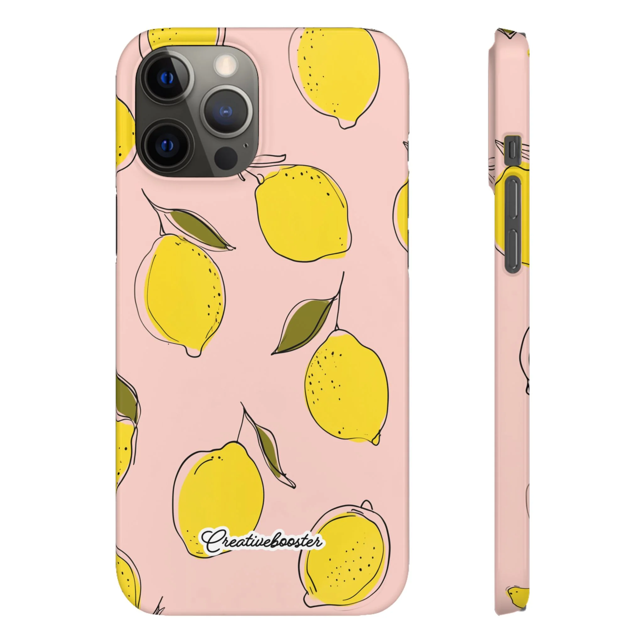 Citrus Sketch - Slim Phone Case - Image 22