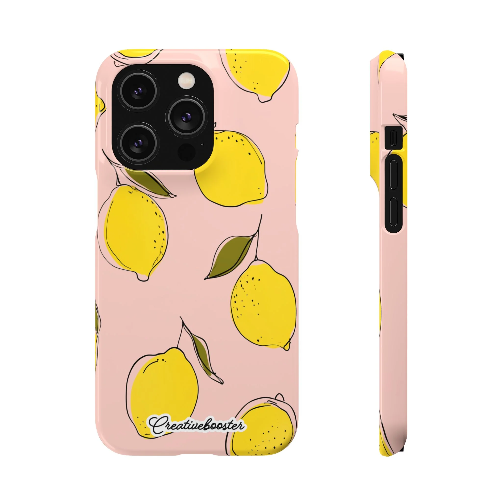 Citrus Sketch - Slim Phone Case - Image 37