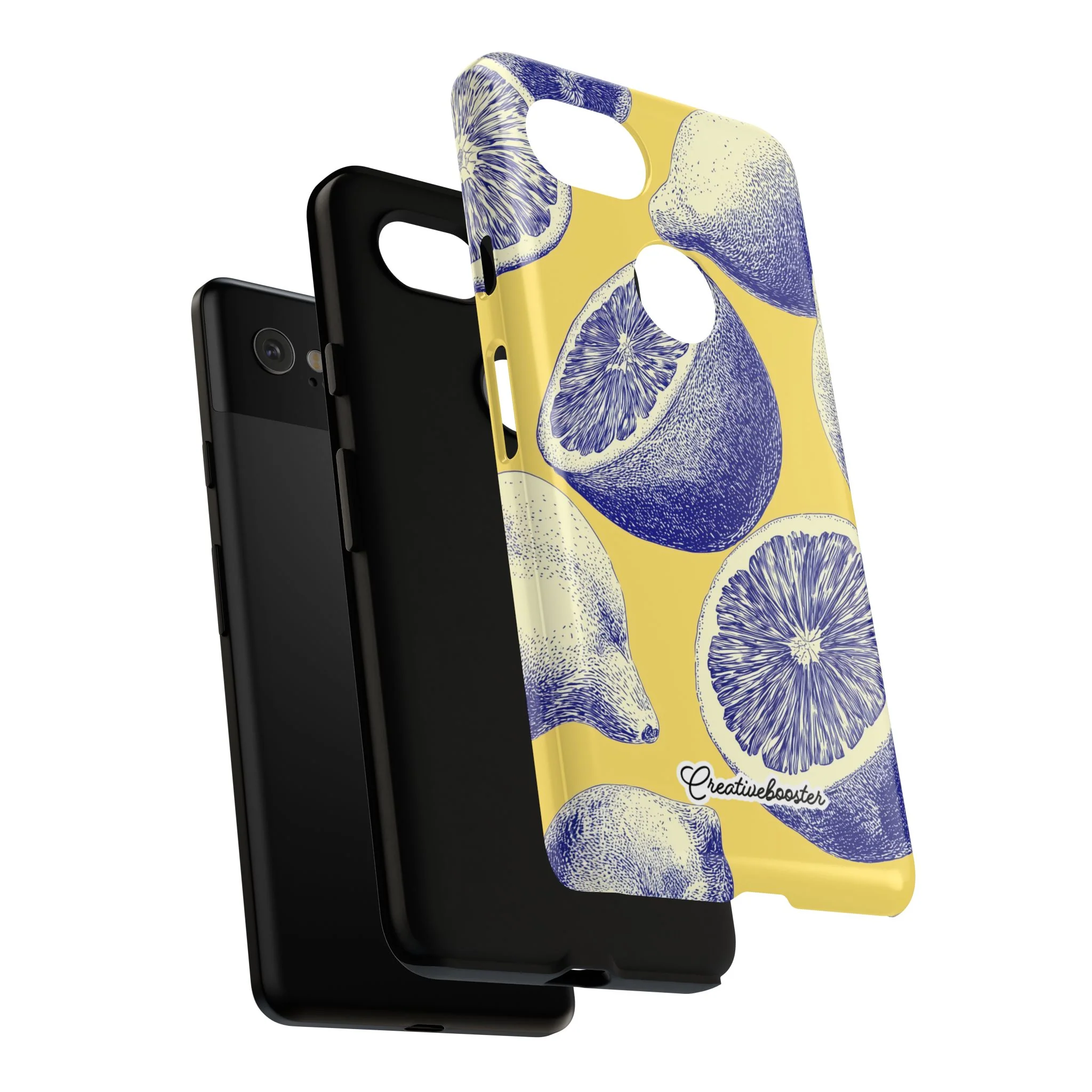 Indigo Citrus - Tough Phone Case - Image 159