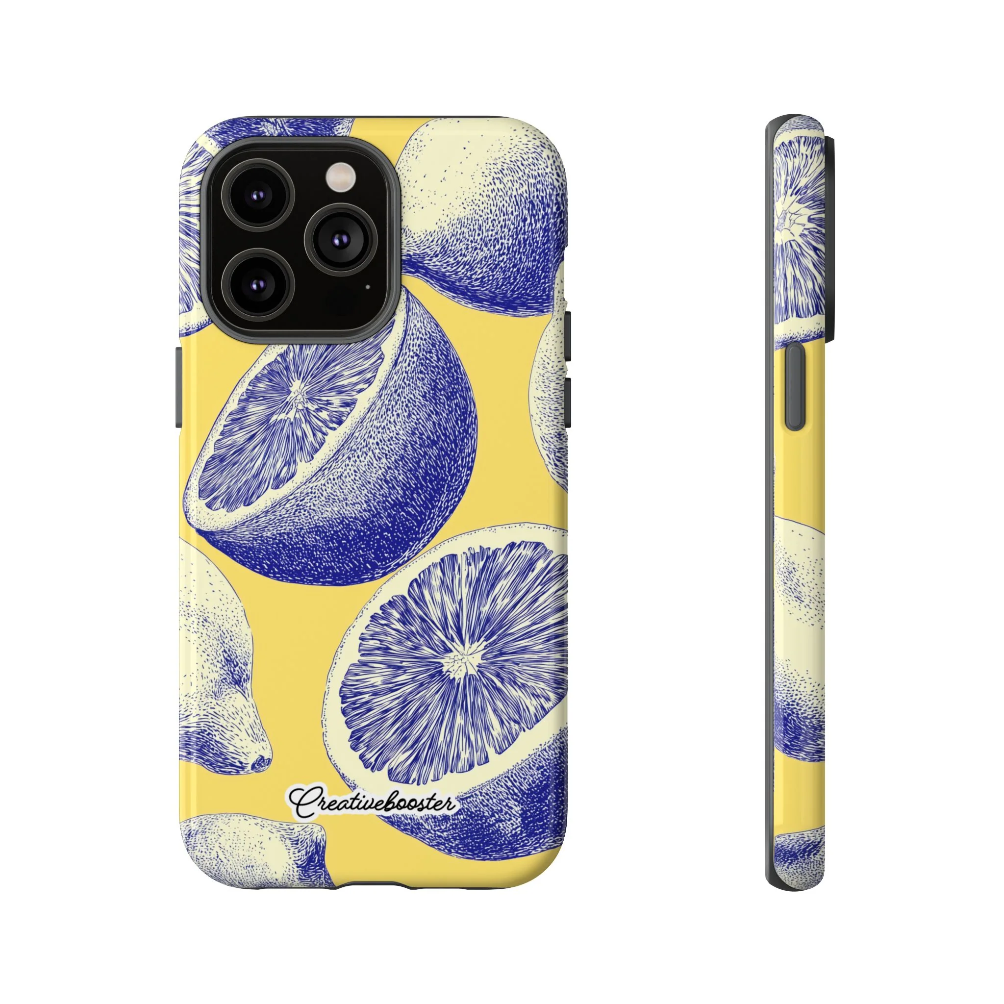 Indigo Citrus - Tough Phone Case - Image 38