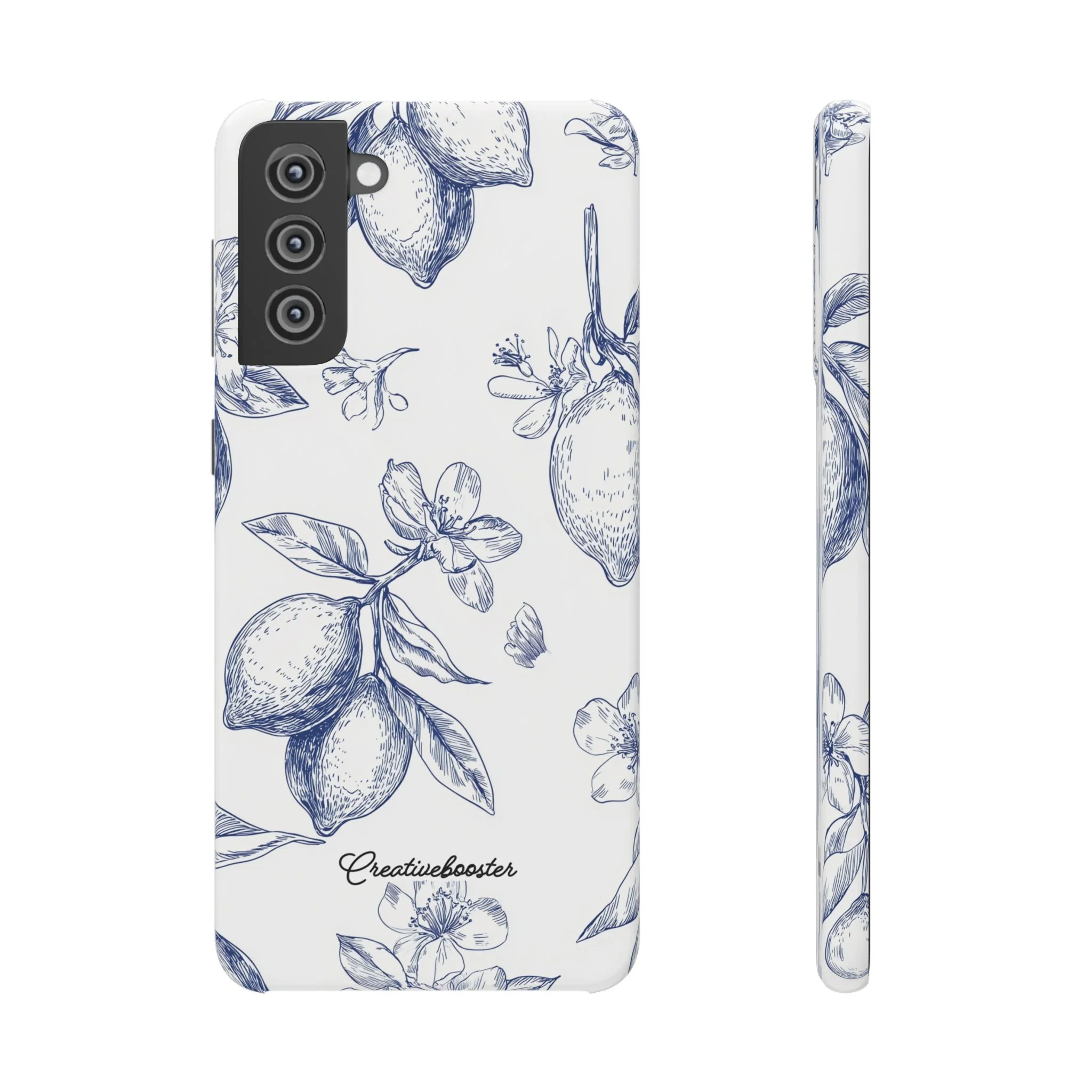 Indigo Sketch - Slim Phone Case - Image 31