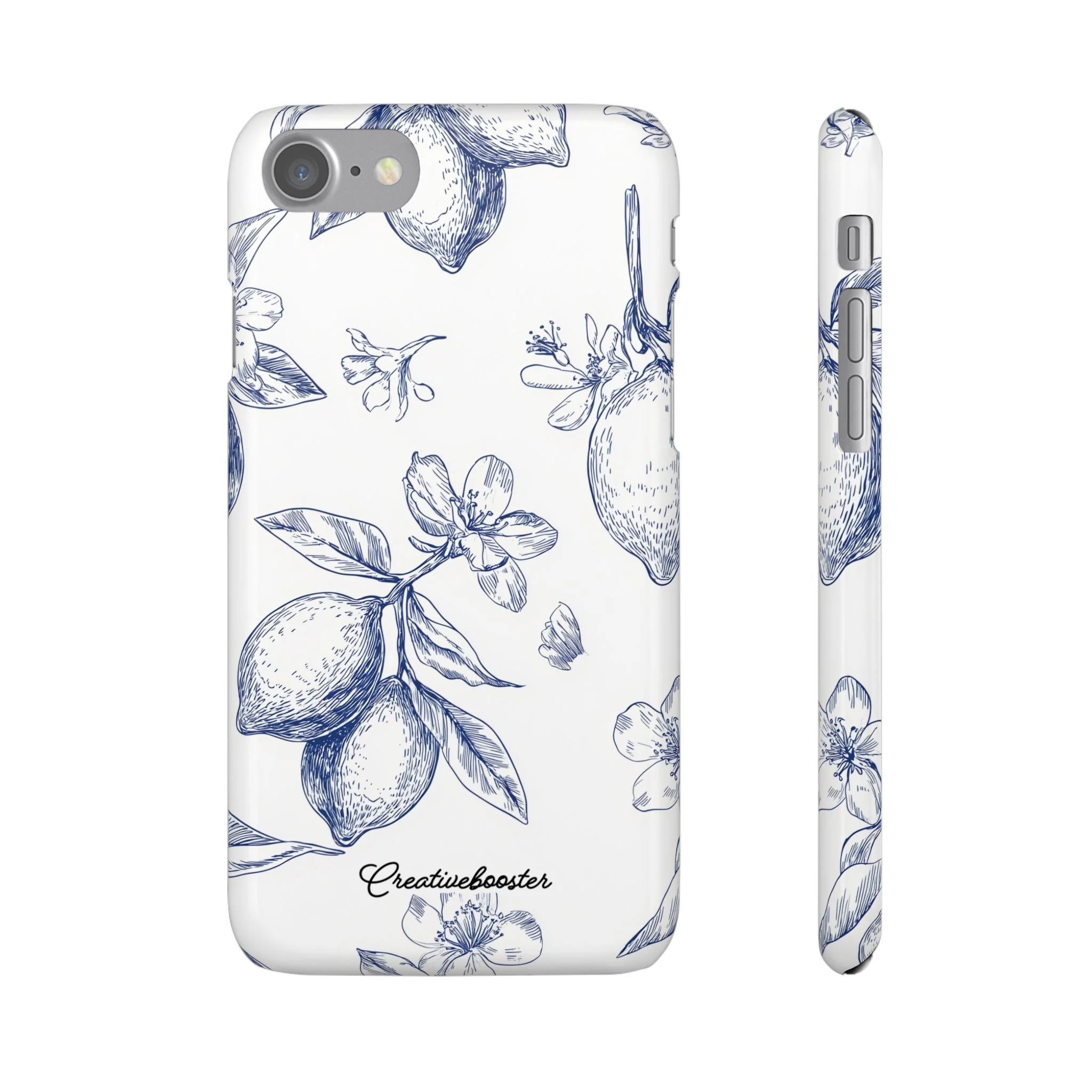 Indigo Sketch - Slim Phone Case - Image 5