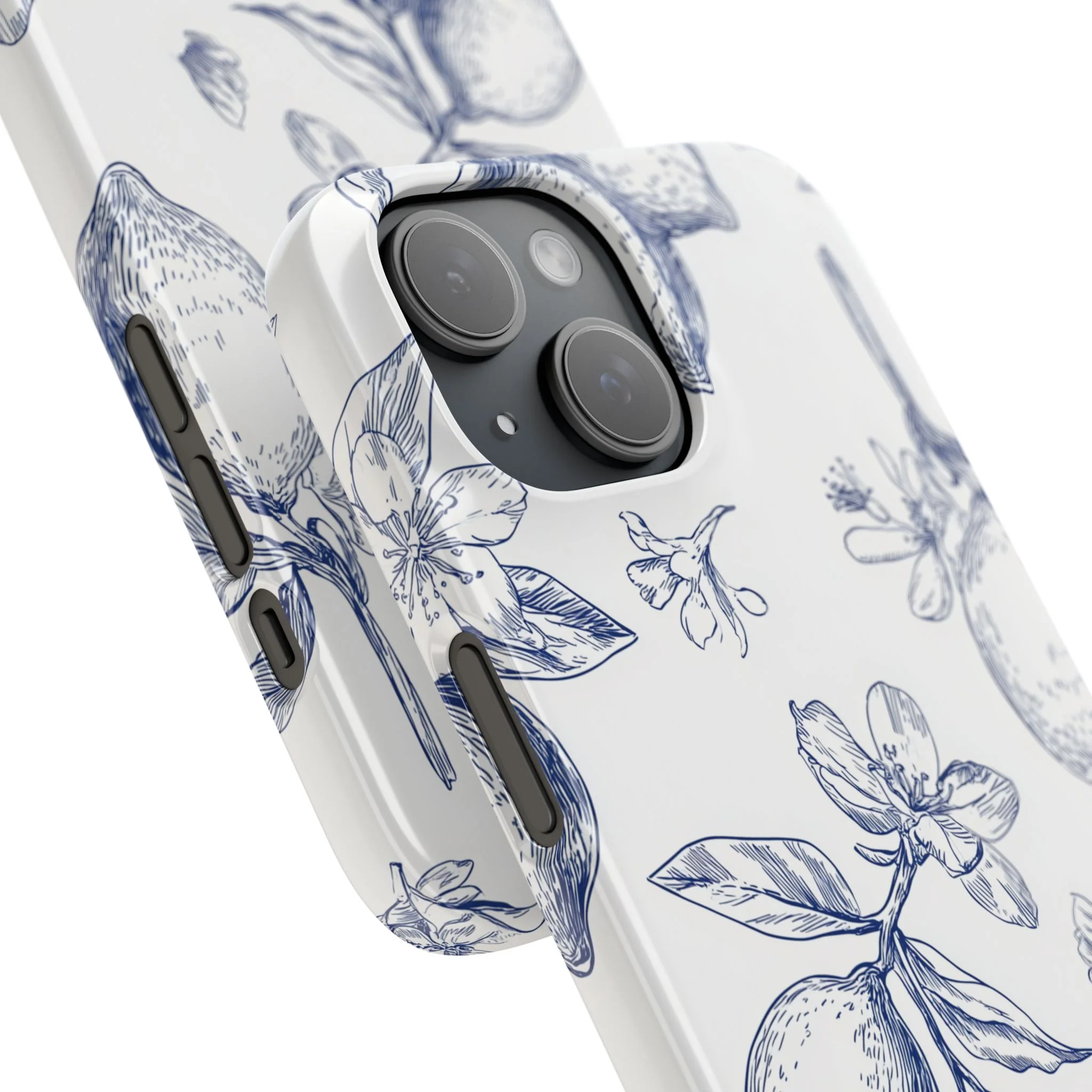 Indigo Sketch - Slim Phone Case - Image 99