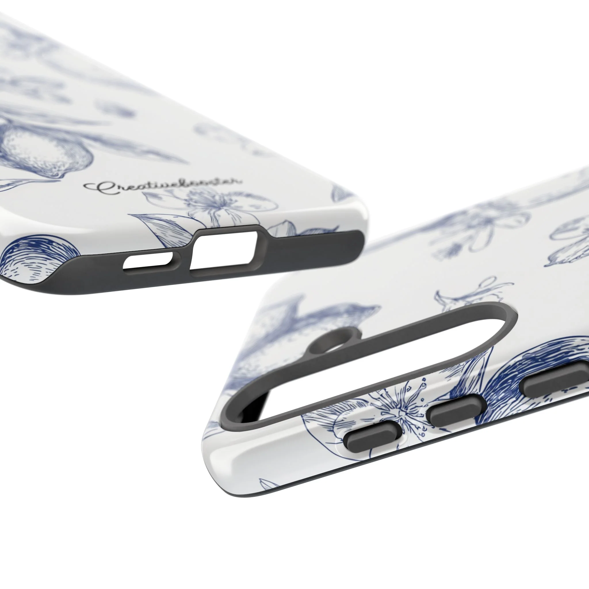 Indigo Sketch - Tough Phone Case - Image 184