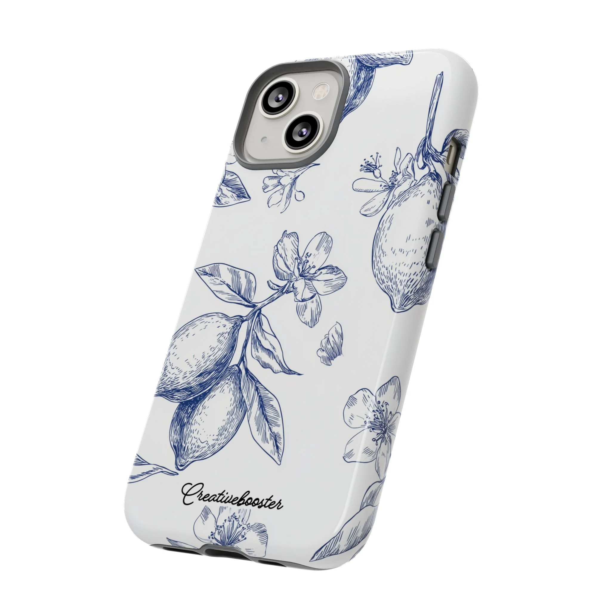 Indigo Sketch - Tough Phone Case - Image 91