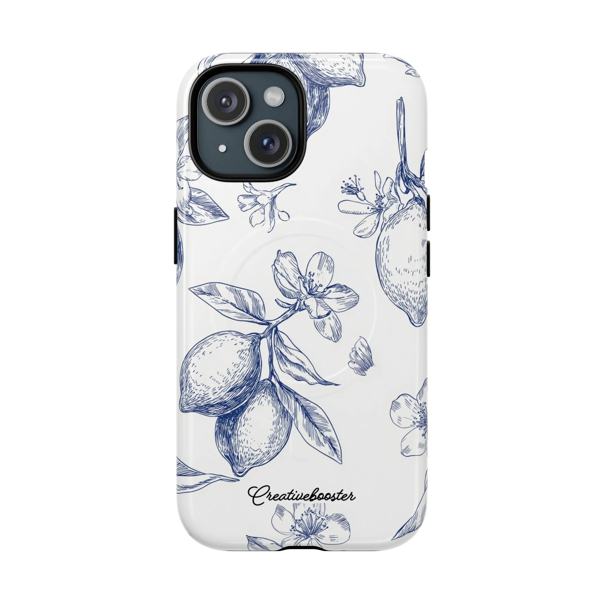 Indigo Sketch - Tough Phone Case (MagSafe) - Image 2