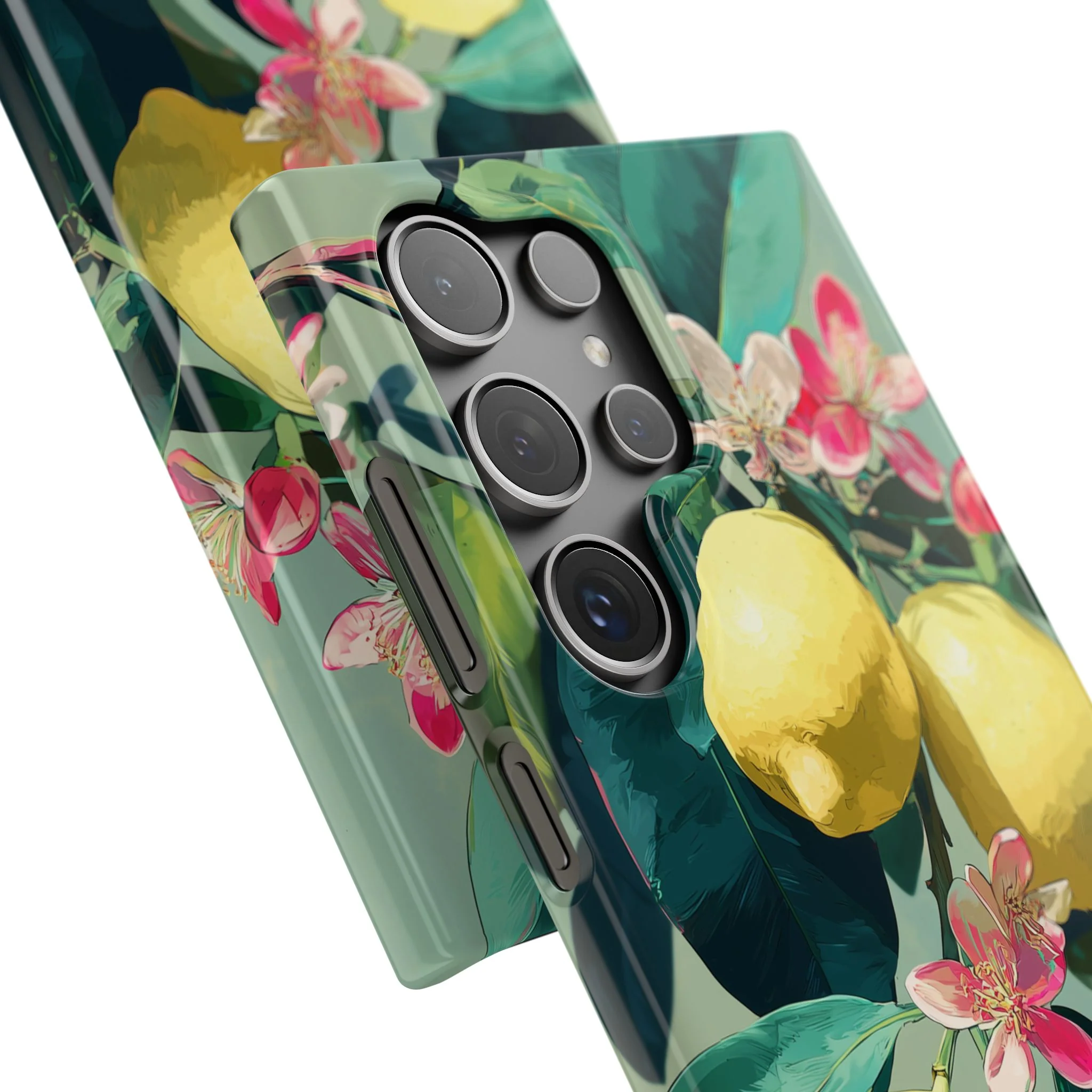 Lemon Bloom - Slim Phone Case - Image 111