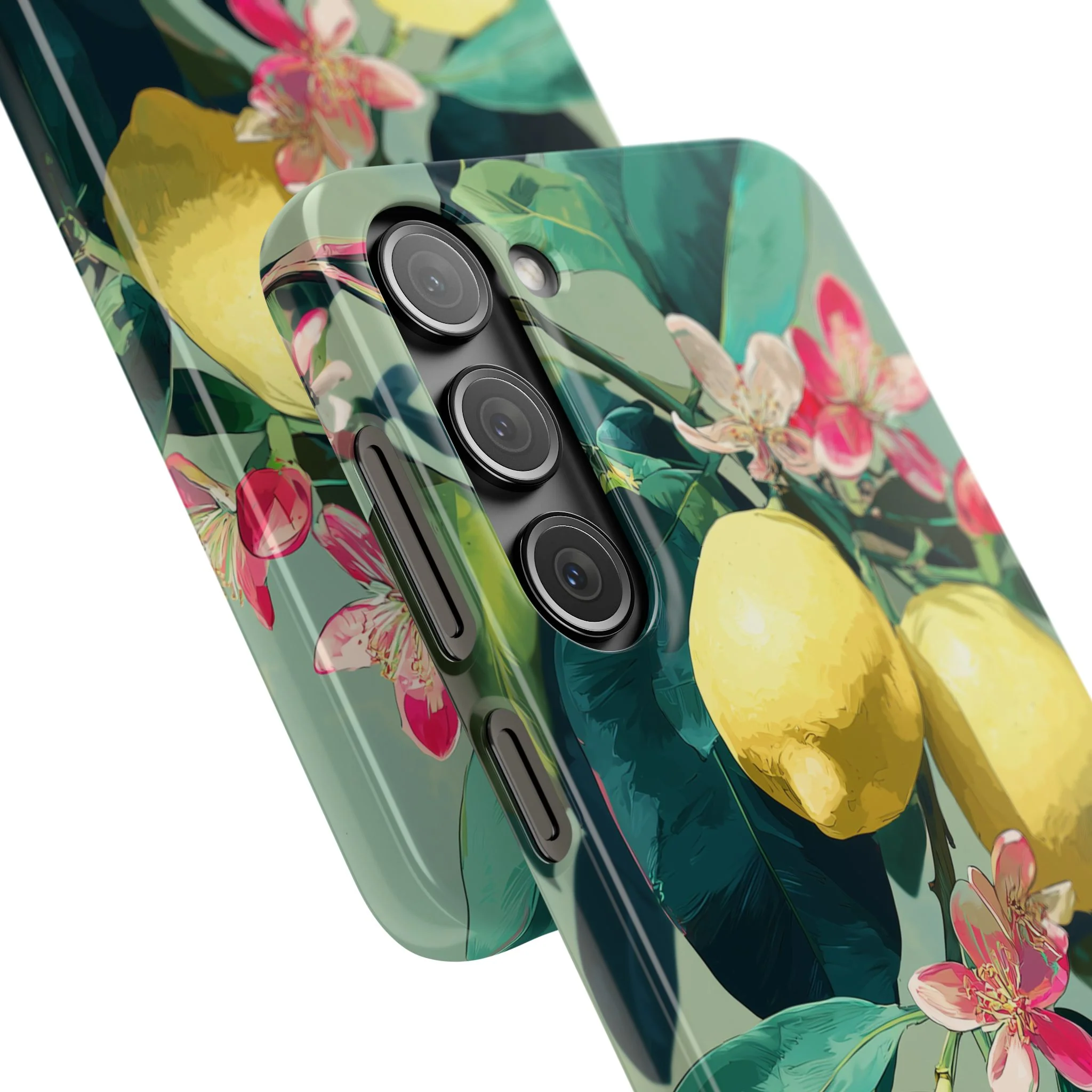 Lemon Bloom - Slim Phone Case - Image 115