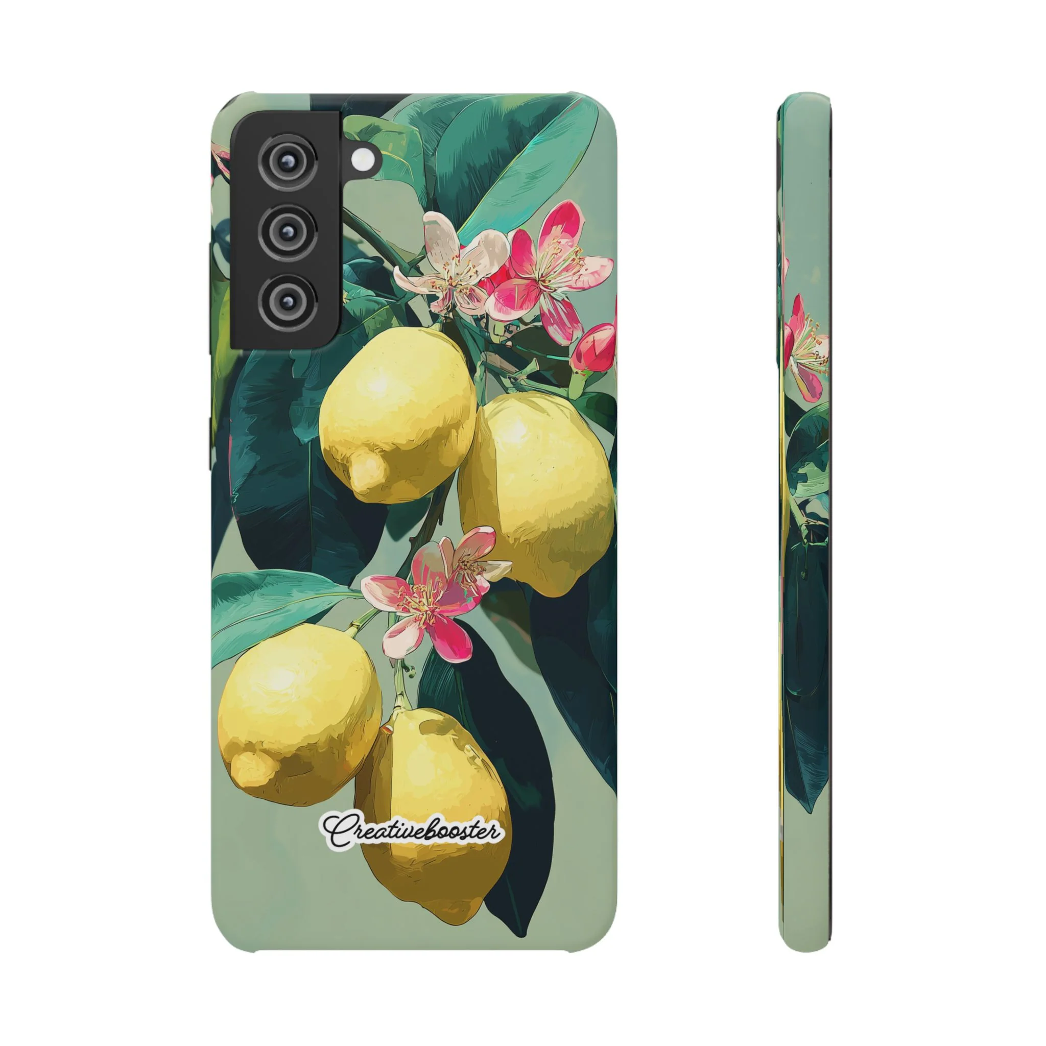 Lemon Bloom - Slim Phone Case - Image 30