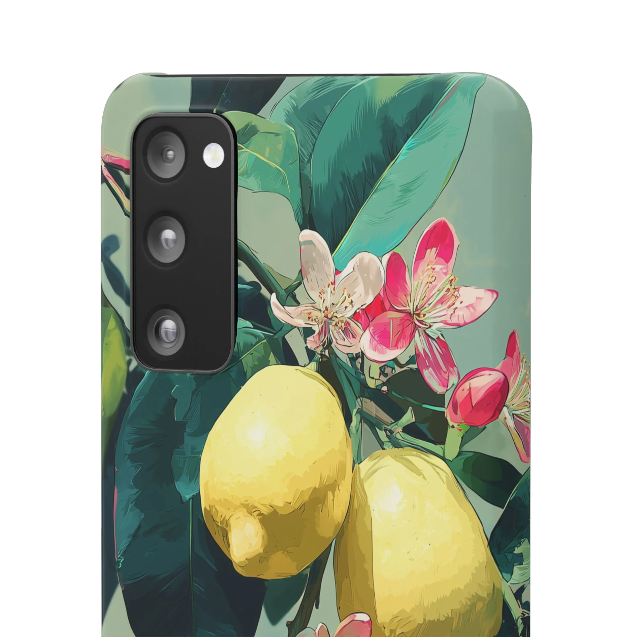 Lemon Bloom - Slim Phone Case - Image 81