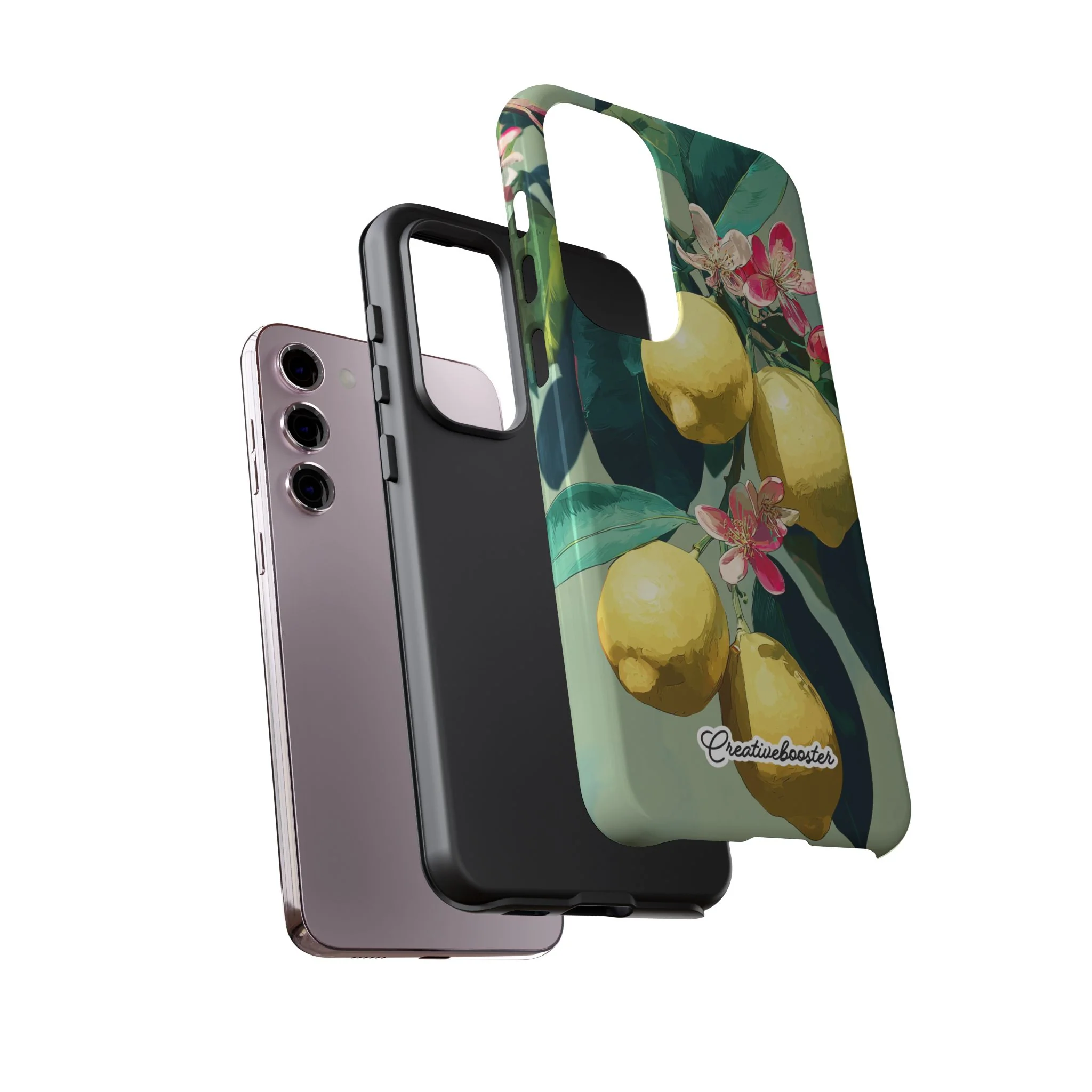 Lemon Bloom - Tough Phone Case - Image 107
