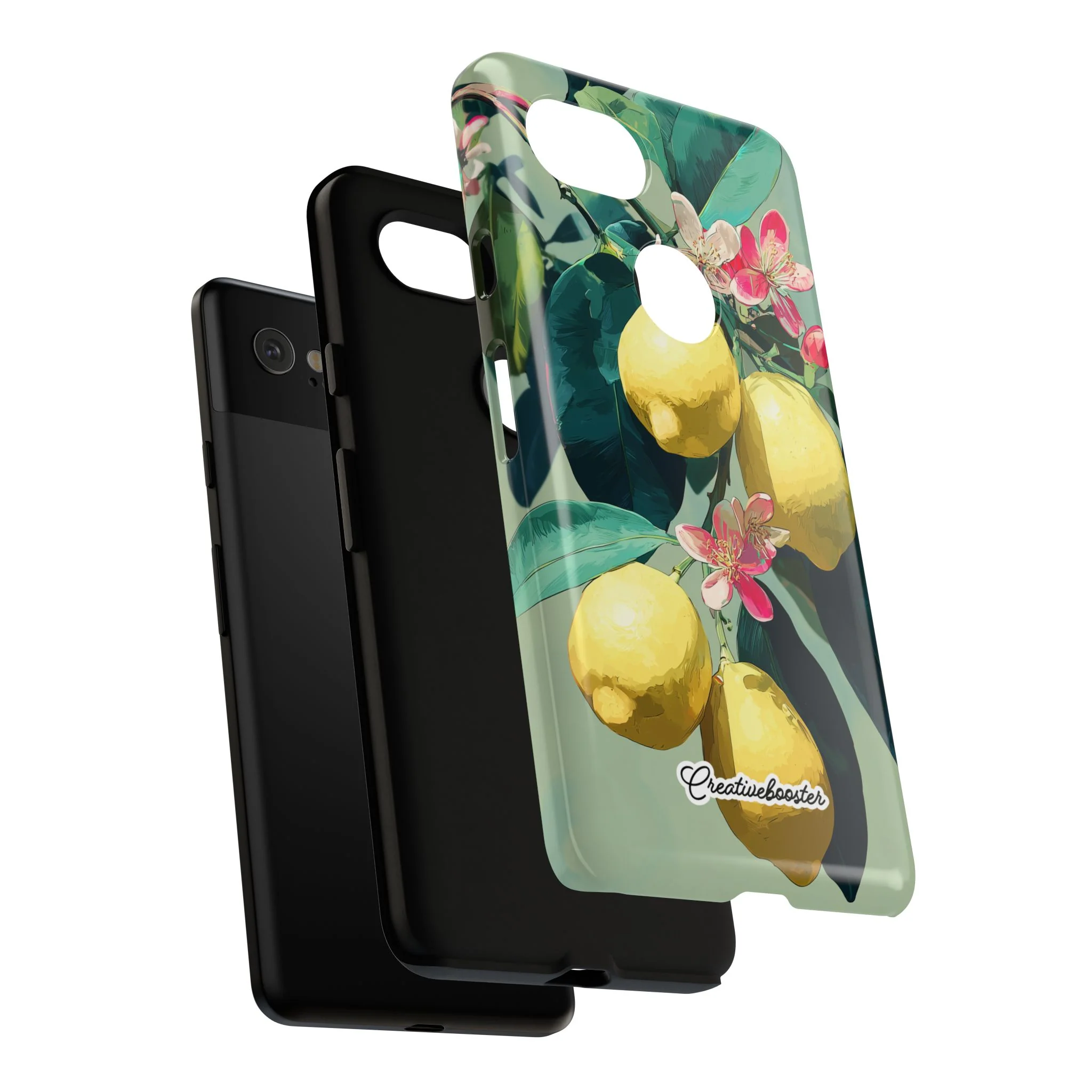 Lemon Bloom - Tough Phone Case - Image 159