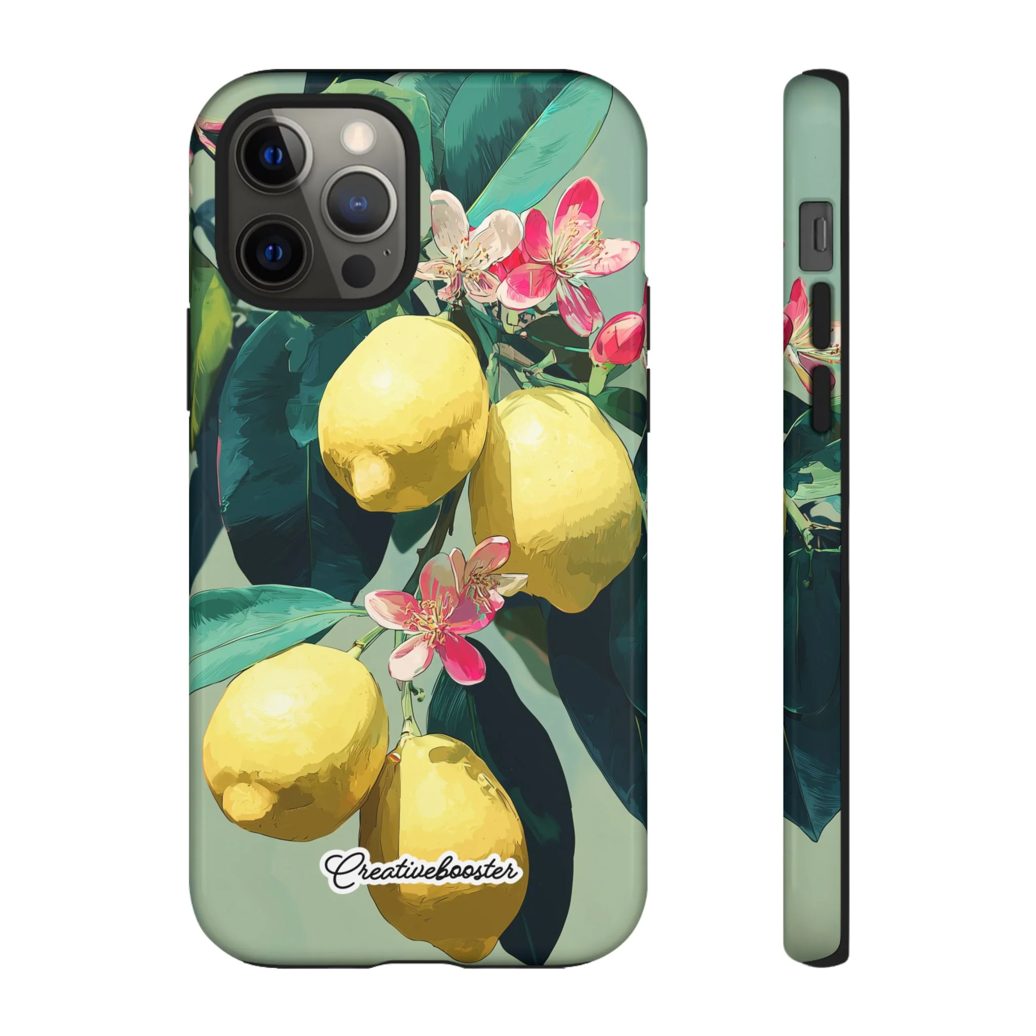Lemon Bloom - Tough Phone Case - Image 19