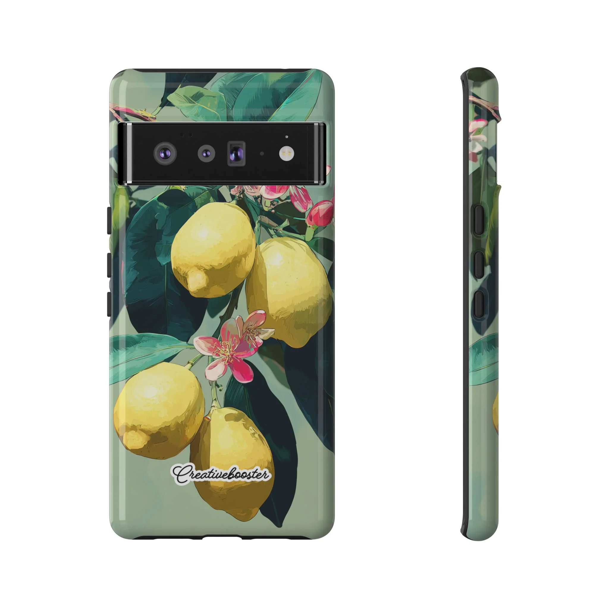 Lemon Bloom - Tough Phone Case - Image 43