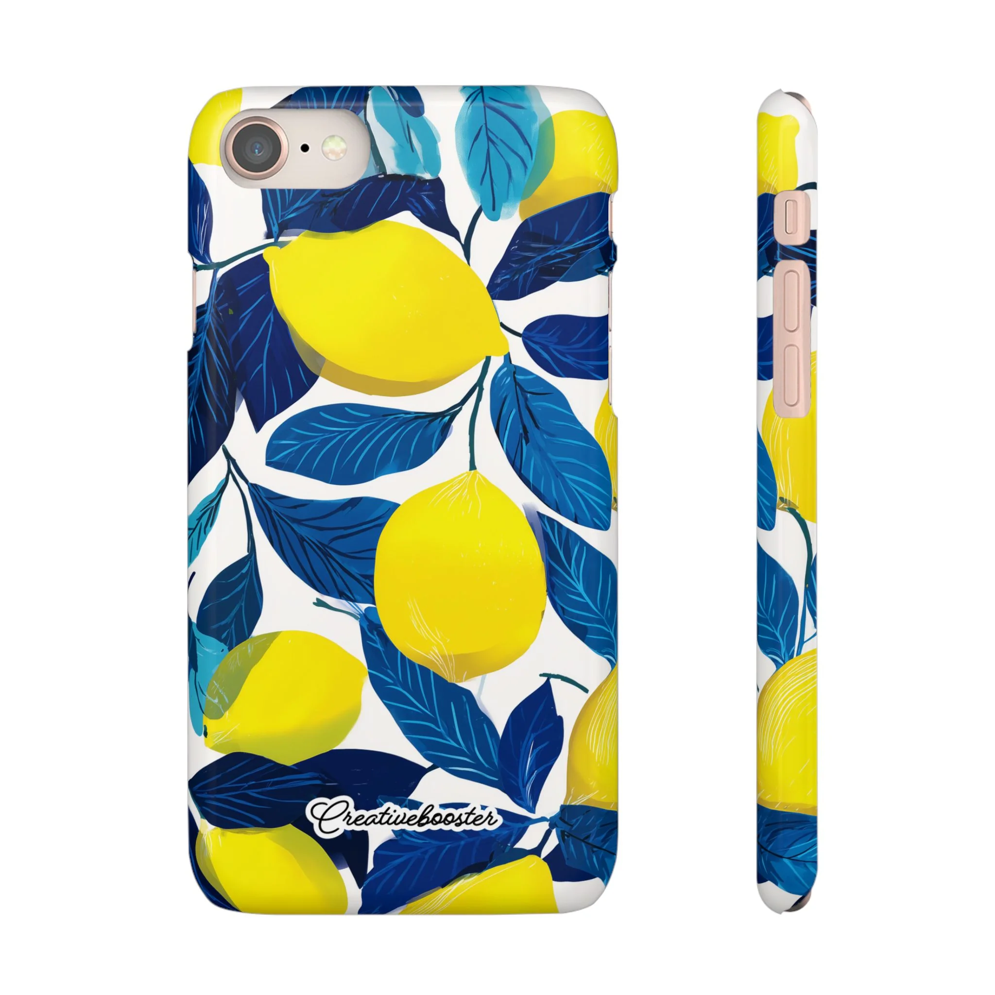 Midnight Citrus - Slim Phone Case - Image 2