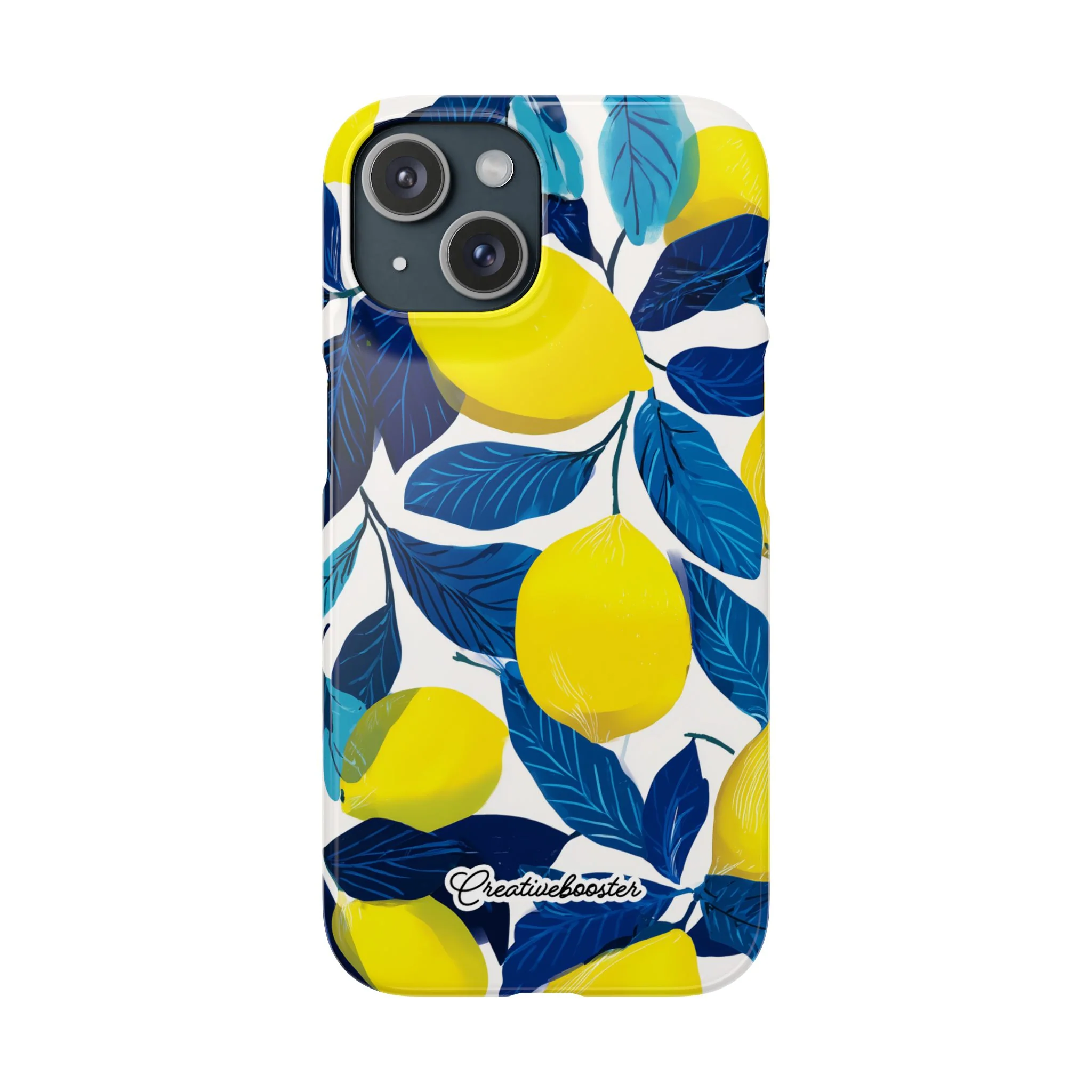 Midnight Citrus - Slim Phone Case - Image 43