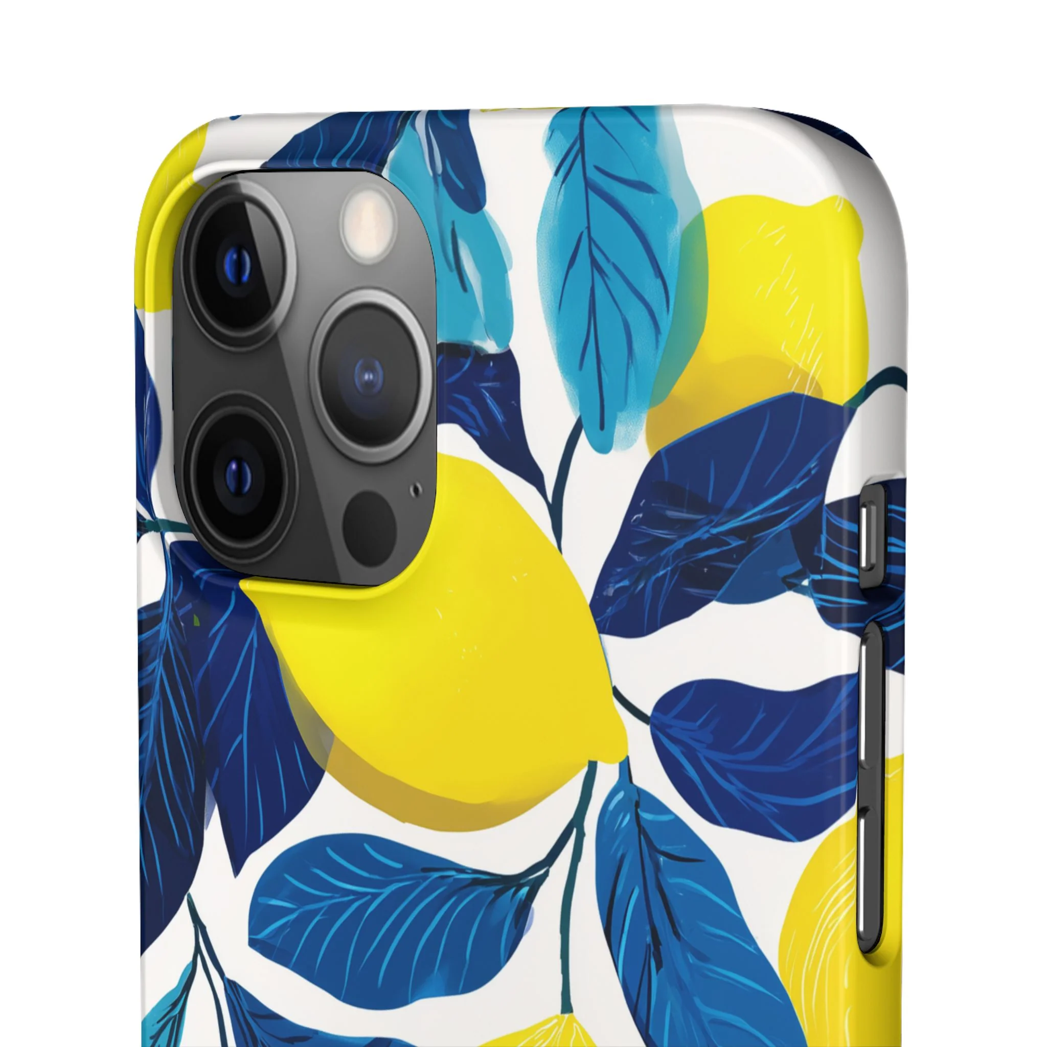 Midnight Citrus - Slim Phone Case - Image 75