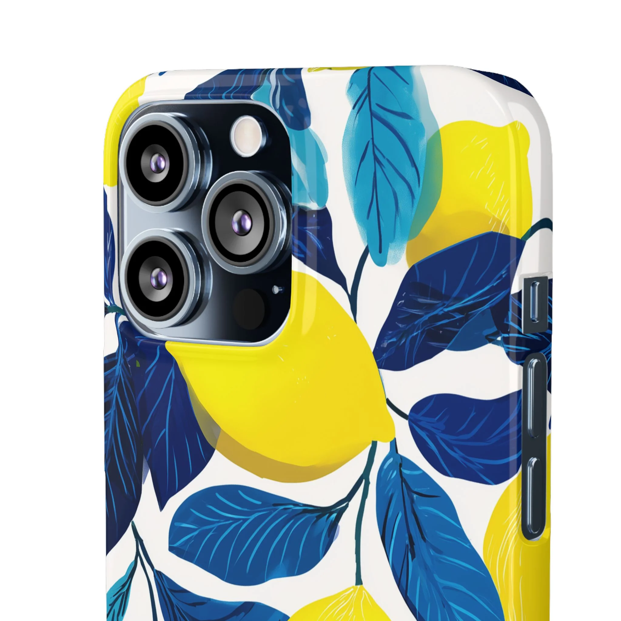 Midnight Citrus - Slim Phone Case - Image 79