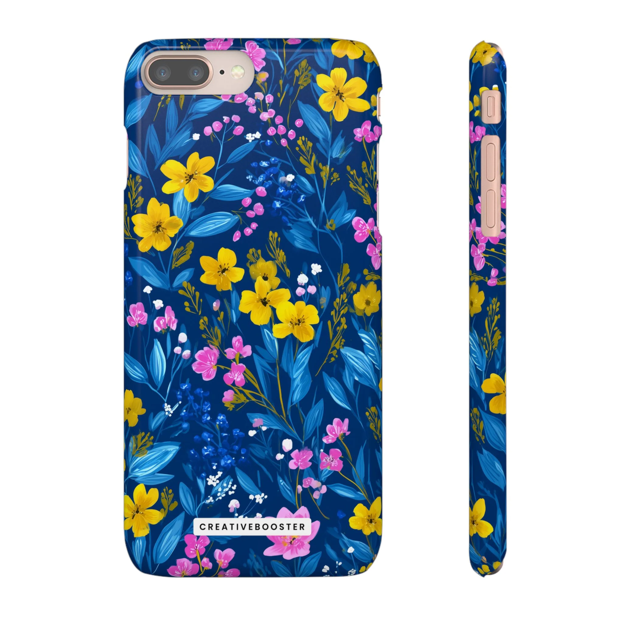 Midnight Petals - Slim Phone Case - Image 3