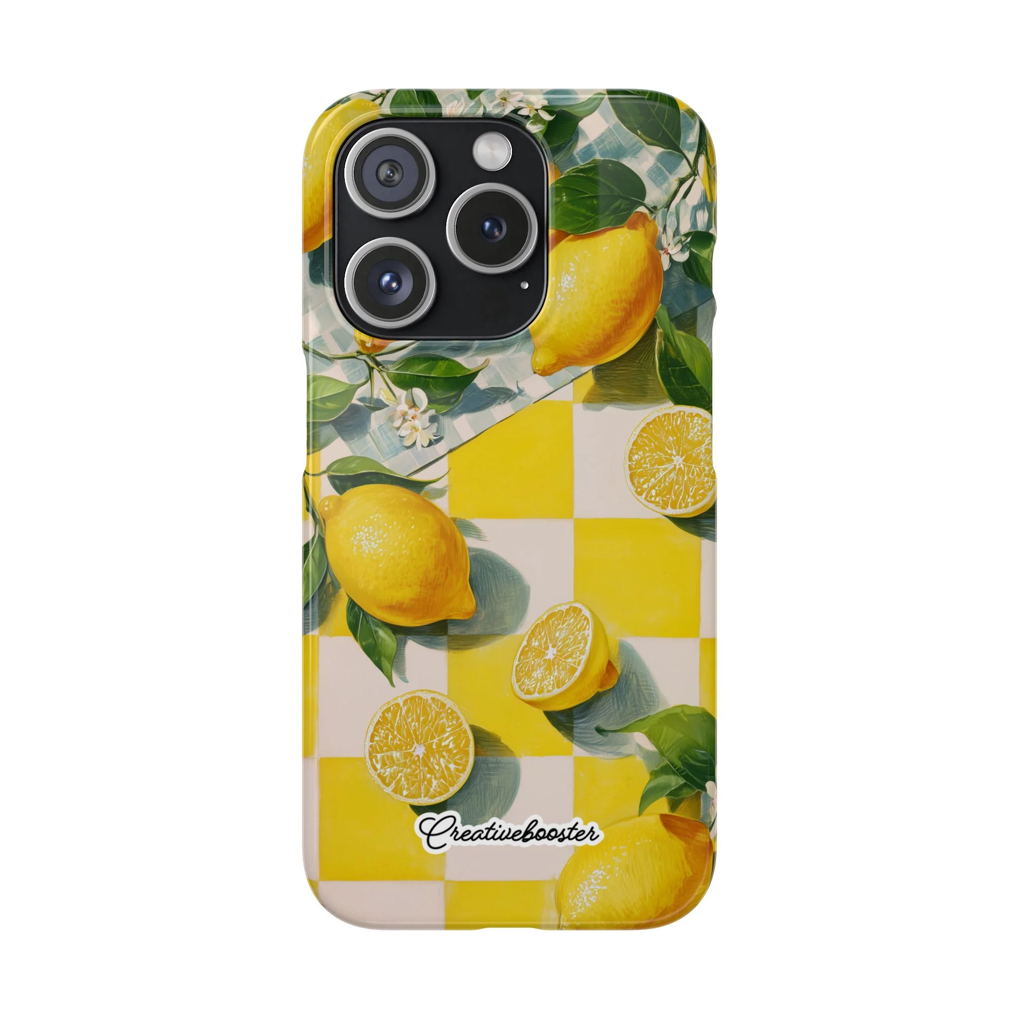 Picnic Lemon - Slim Phone Case - Image 44