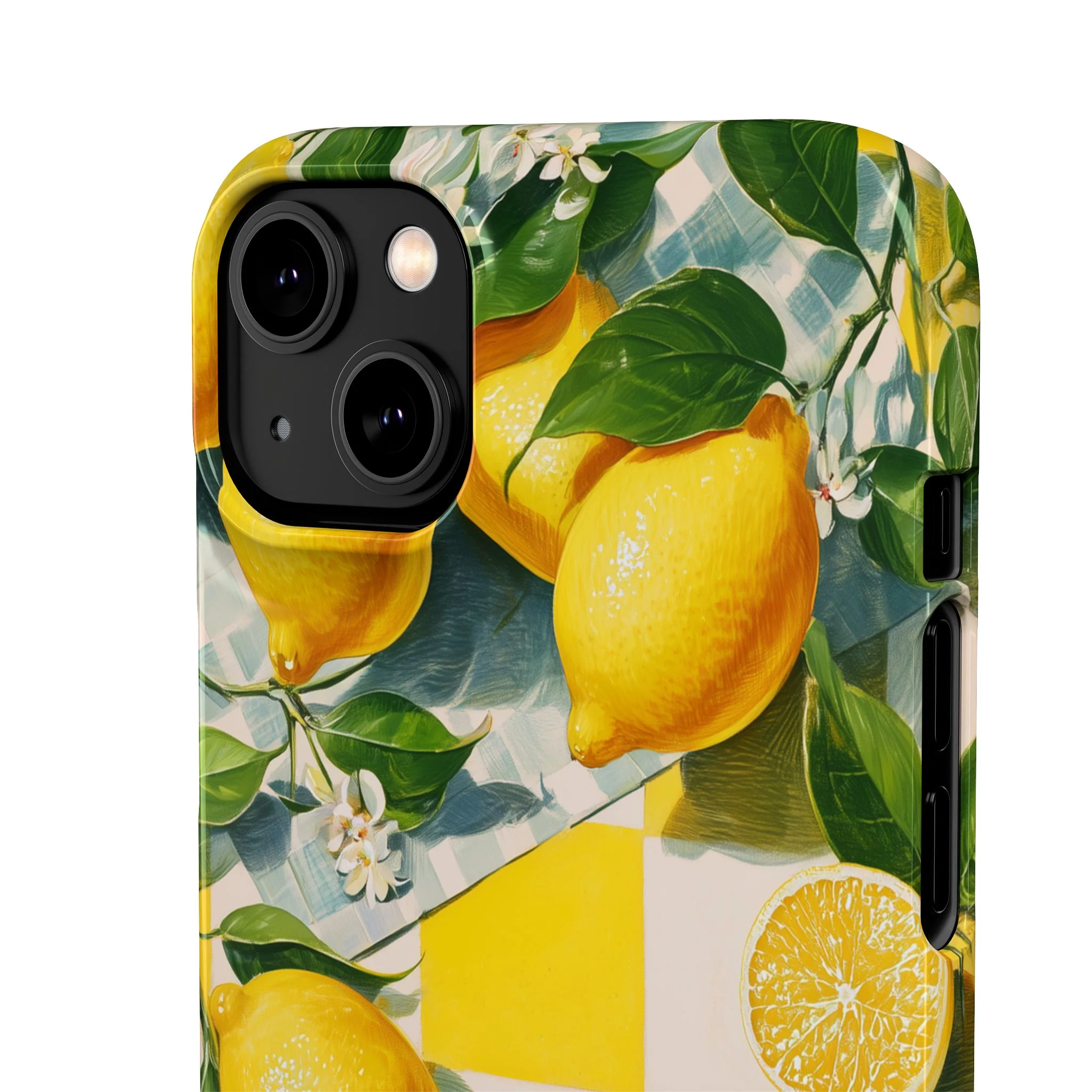 Picnic Lemon - Slim Phone Case - Image 91