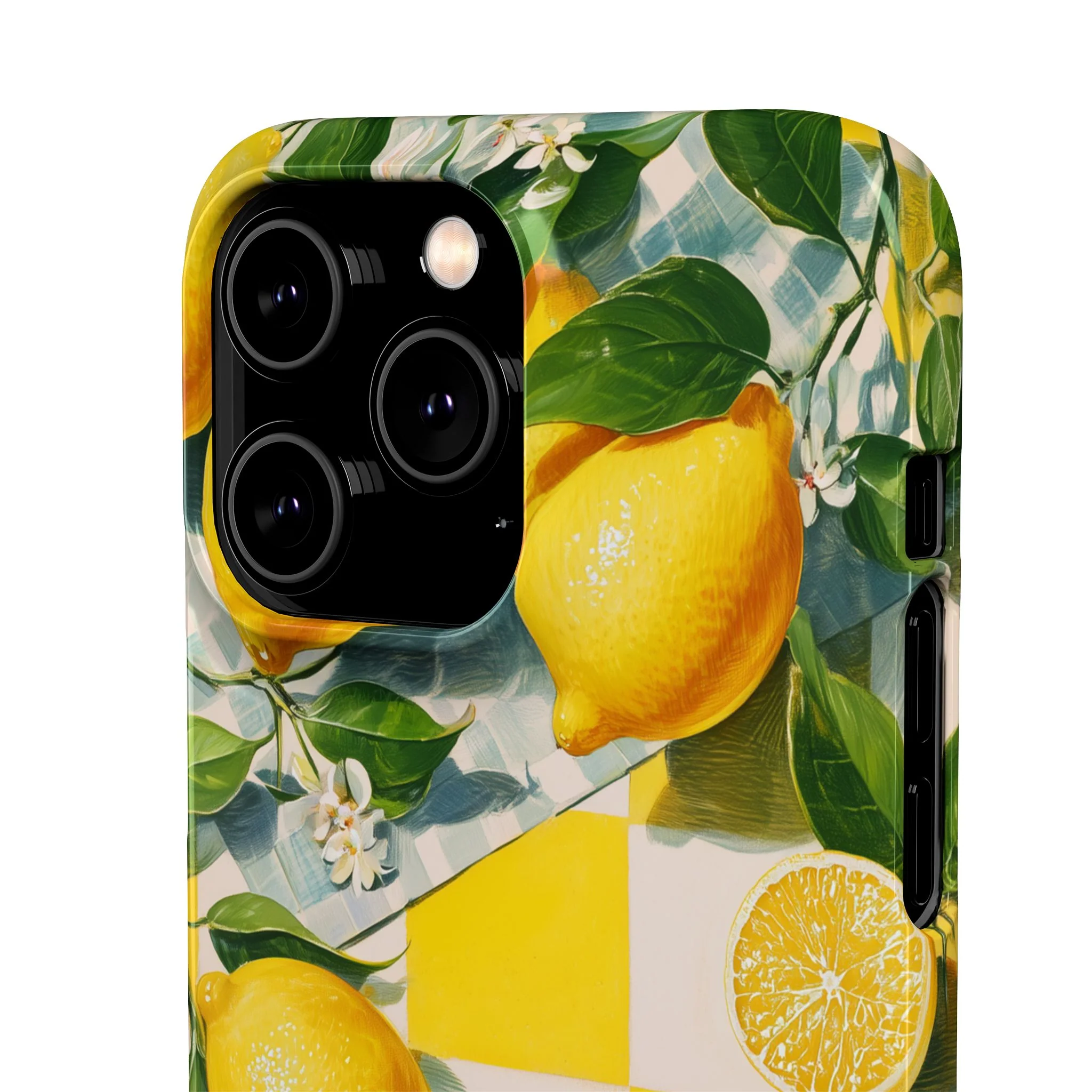Picnic Lemon - Slim Phone Case - Image 92