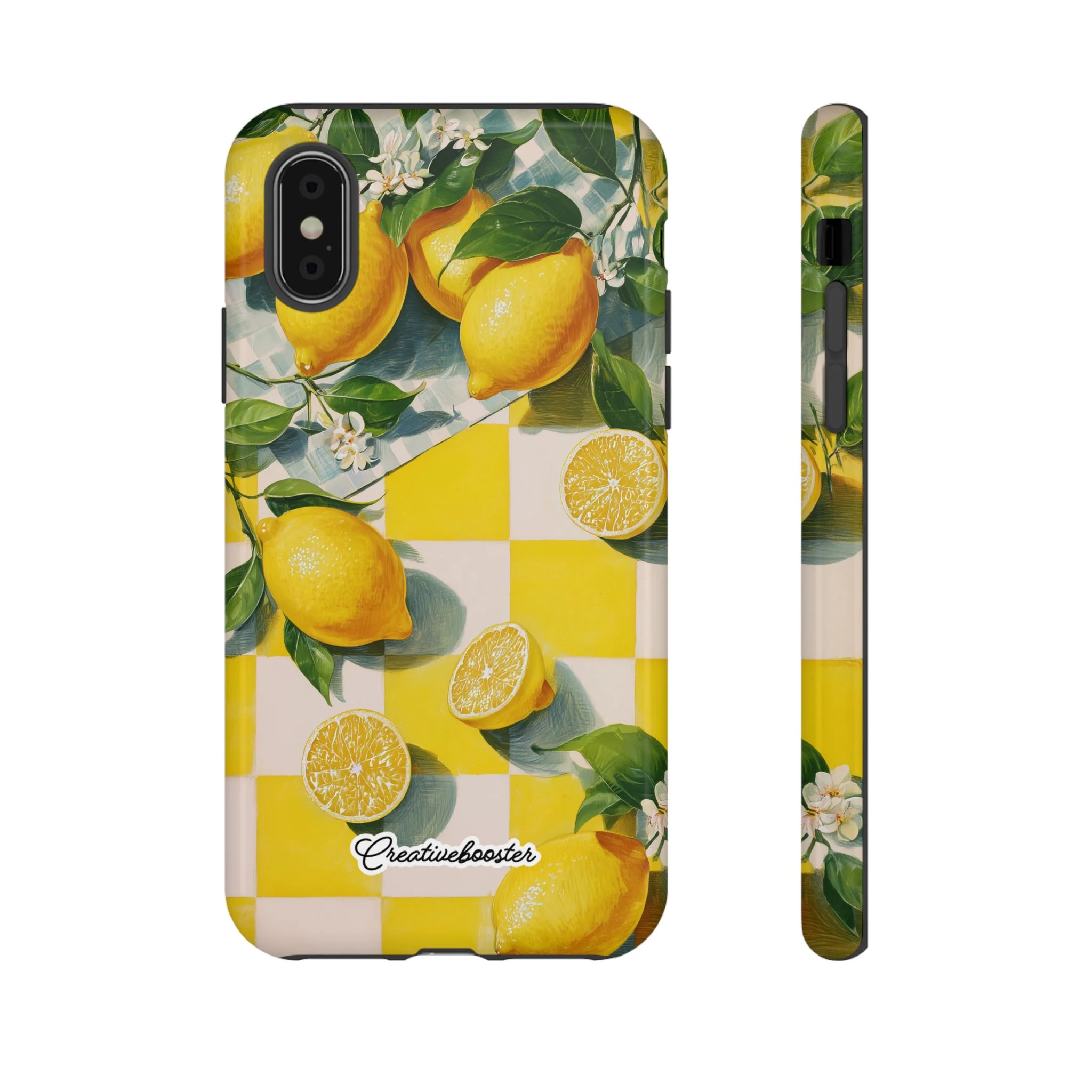 Picnic Lemon - Tough Phone Case - Image 4