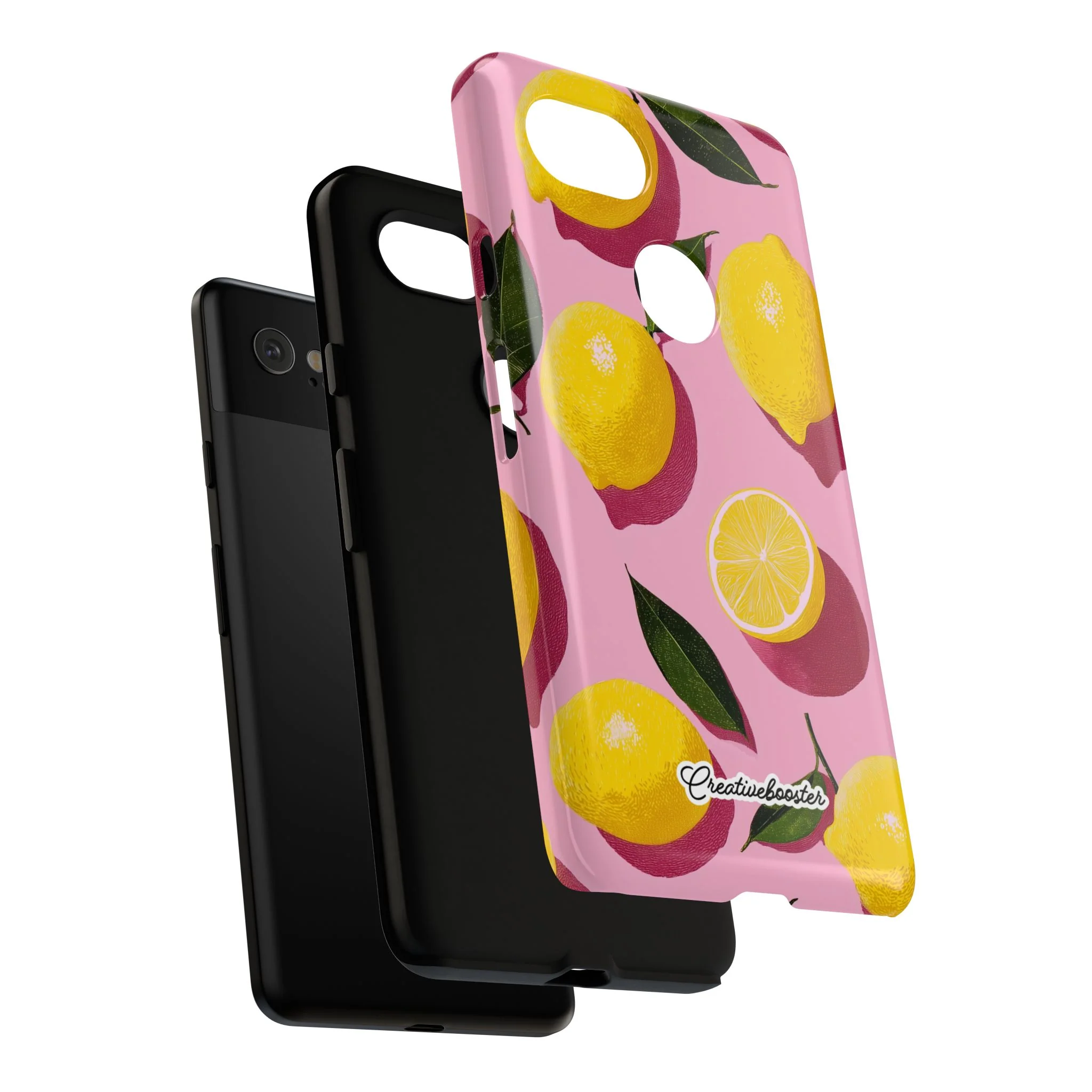 Retro Lemon - Tough Phone Case - Image 159