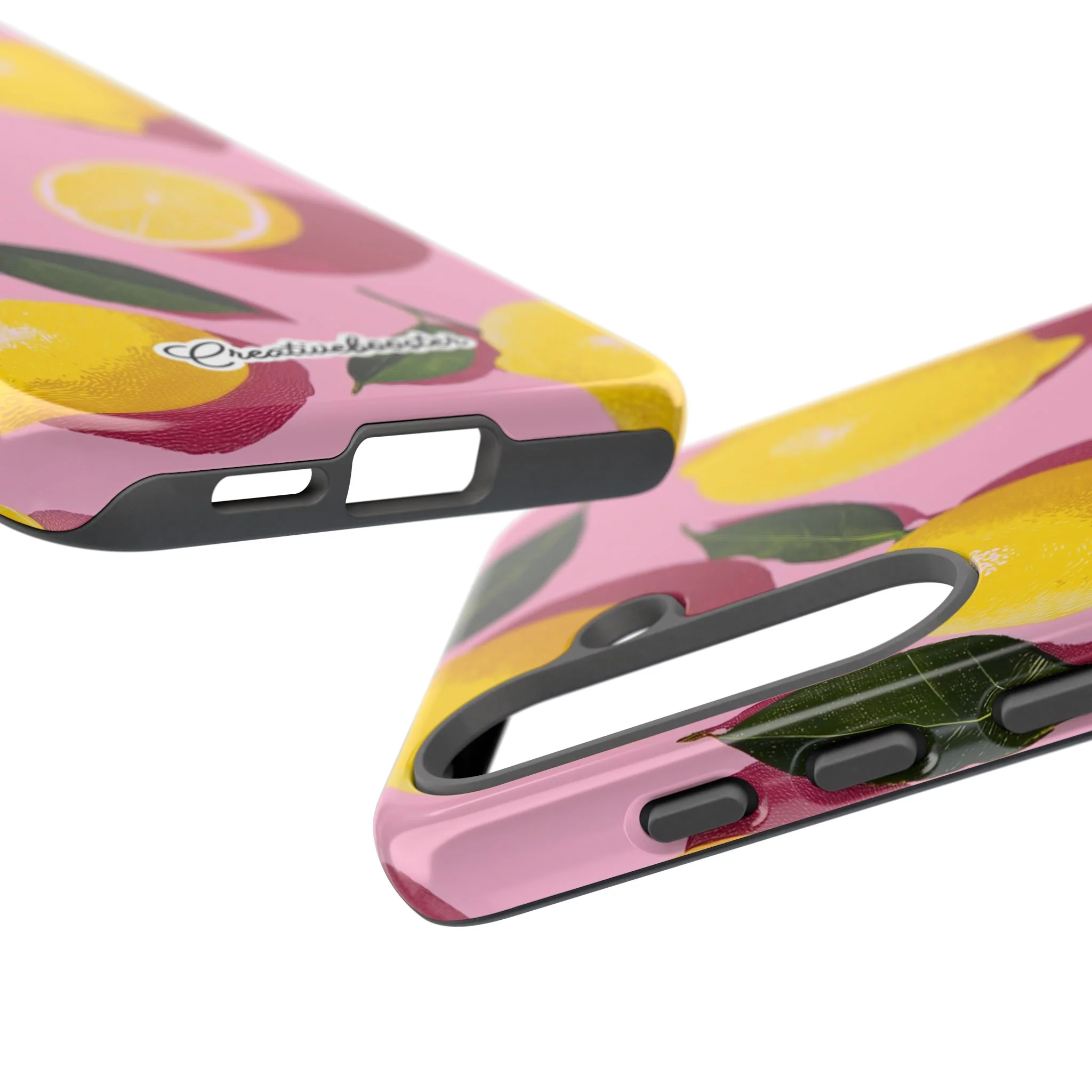 Retro Lemon - Tough Phone Case - Image 181