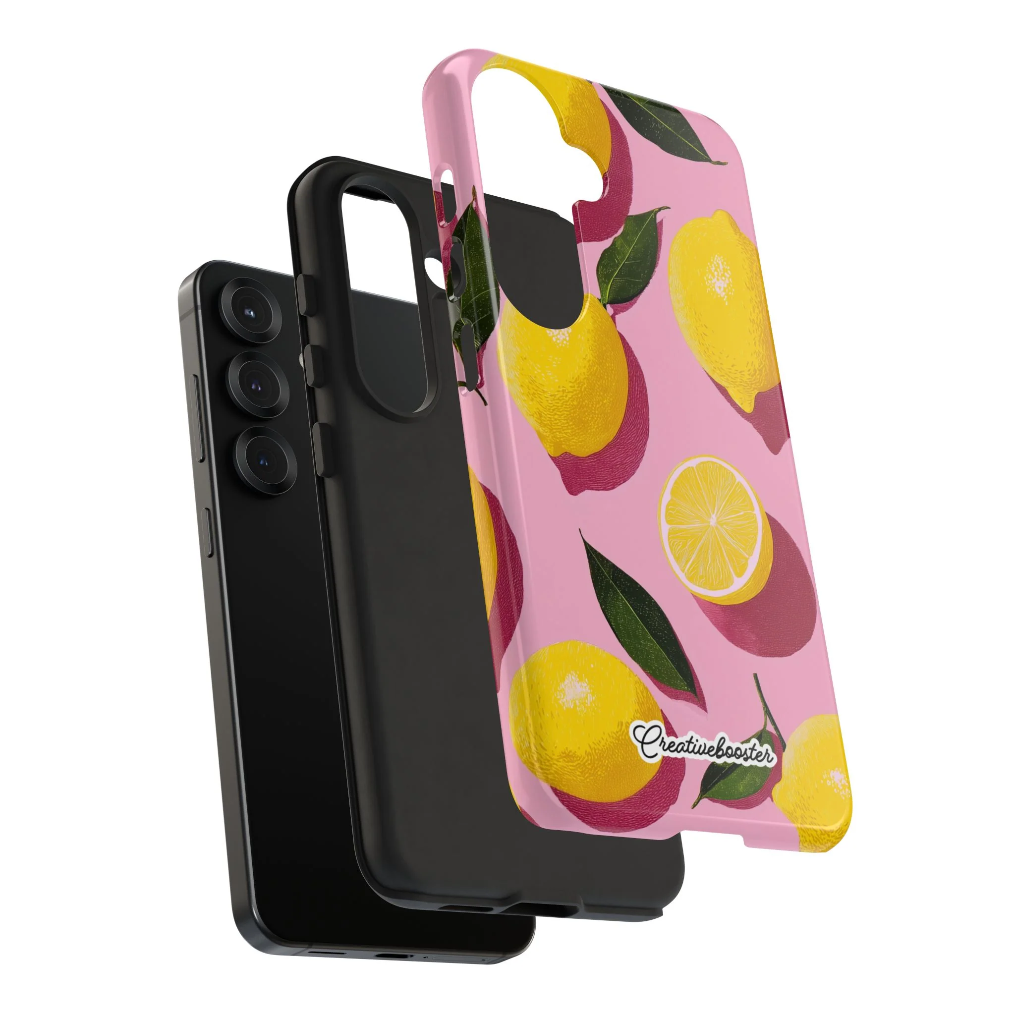 Retro Lemon - Tough Phone Case - Image 182