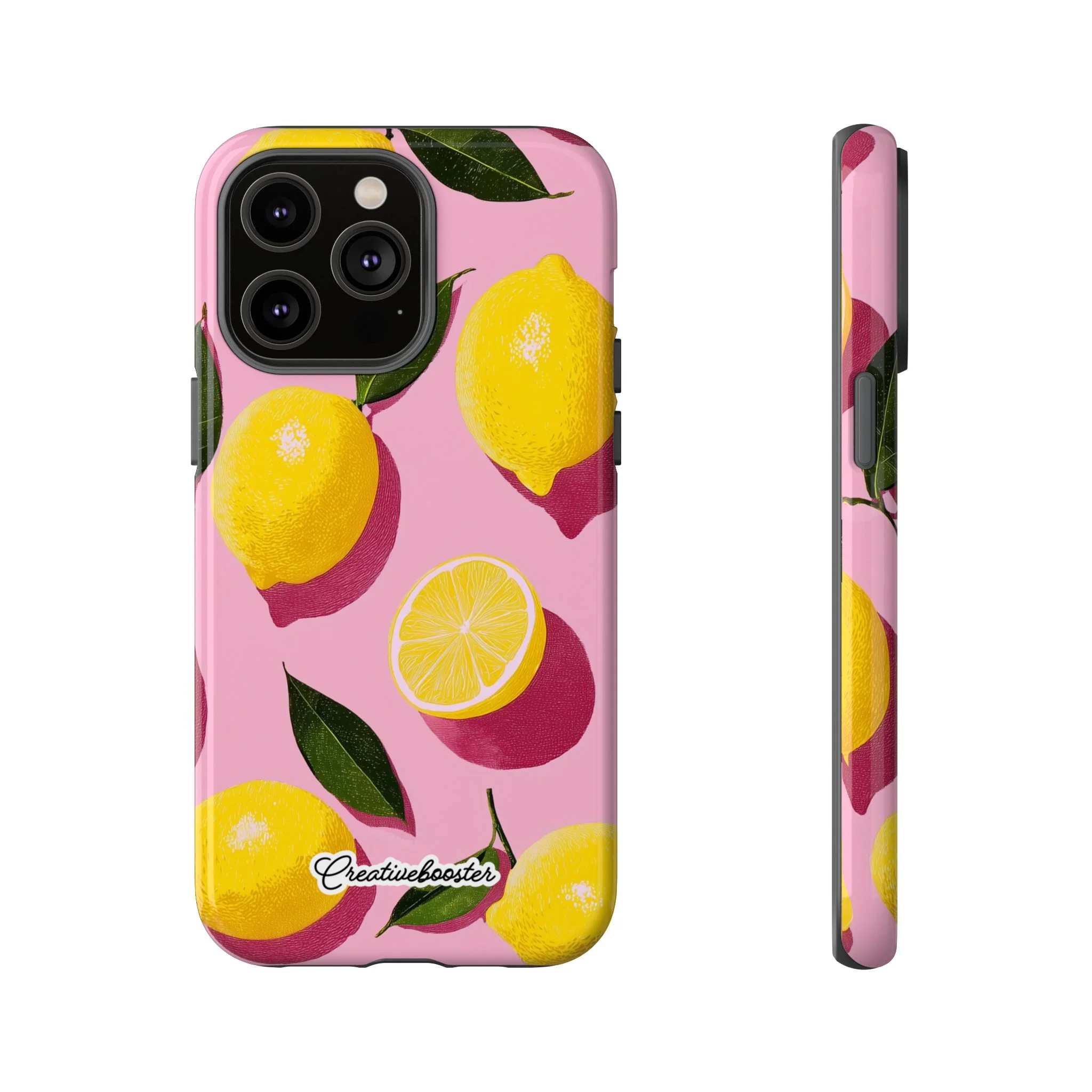 Retro Lemon - Tough Phone Case - Image 38