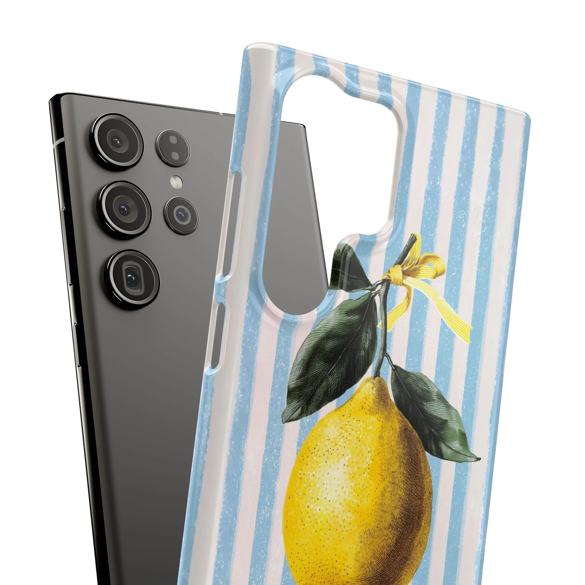 Ribbon Lemon - Slim Phone Case - Image 118