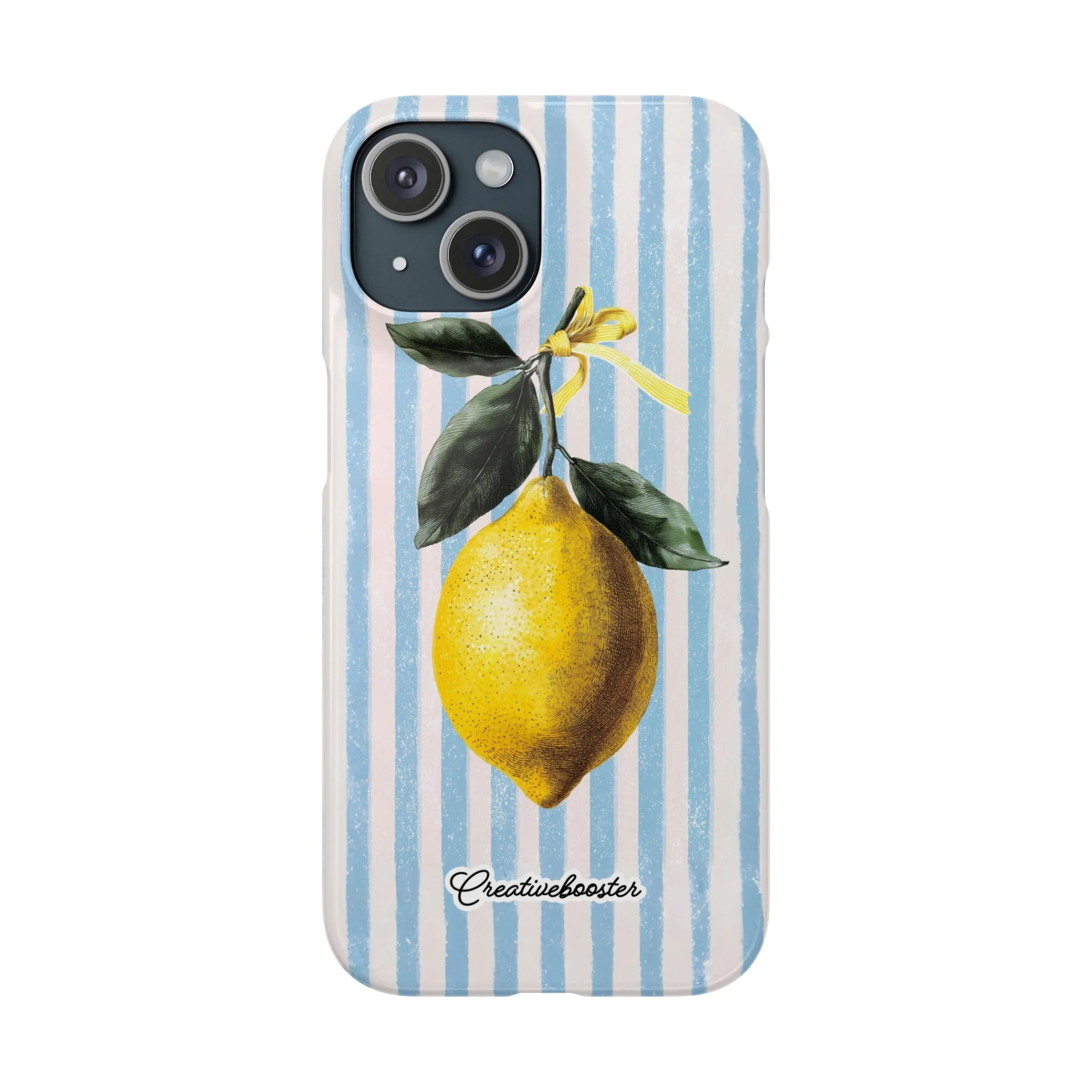 Ribbon Lemon - Slim Phone Case - Image 43