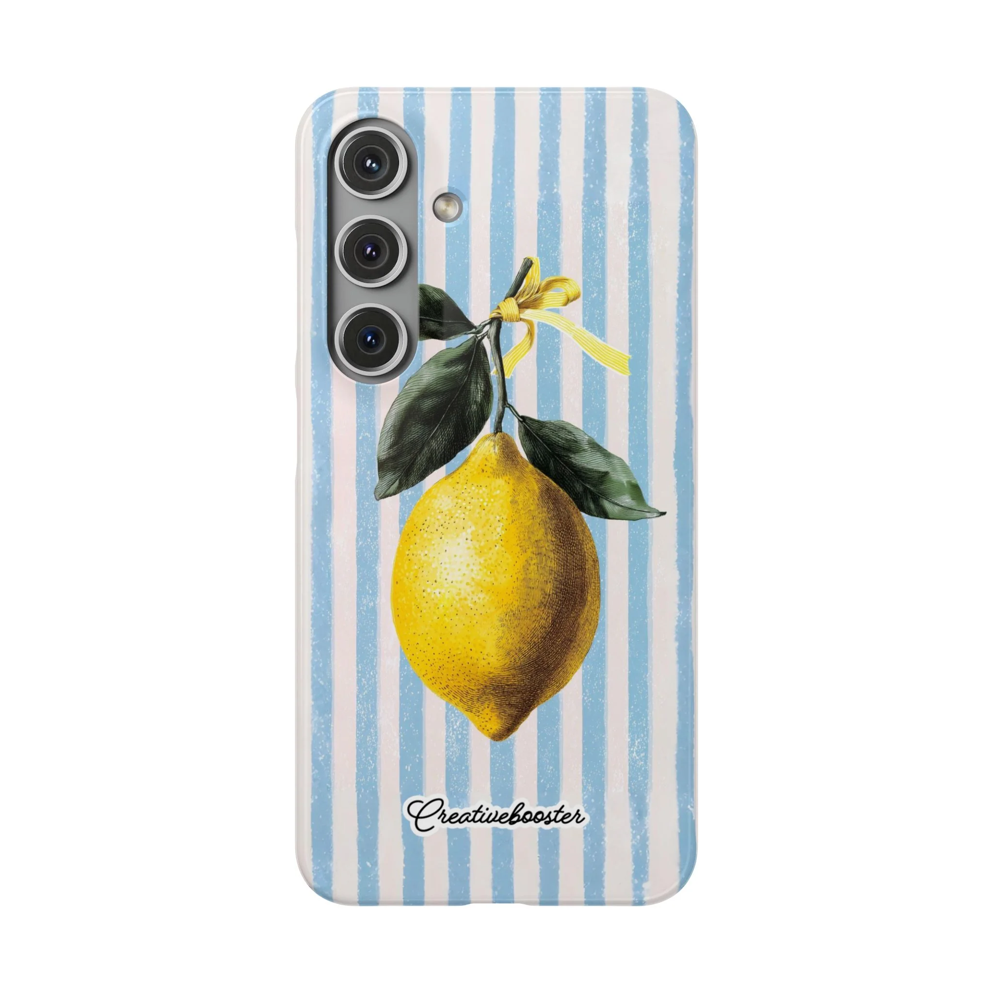 Ribbon Lemon - Slim Phone Case - Image 47