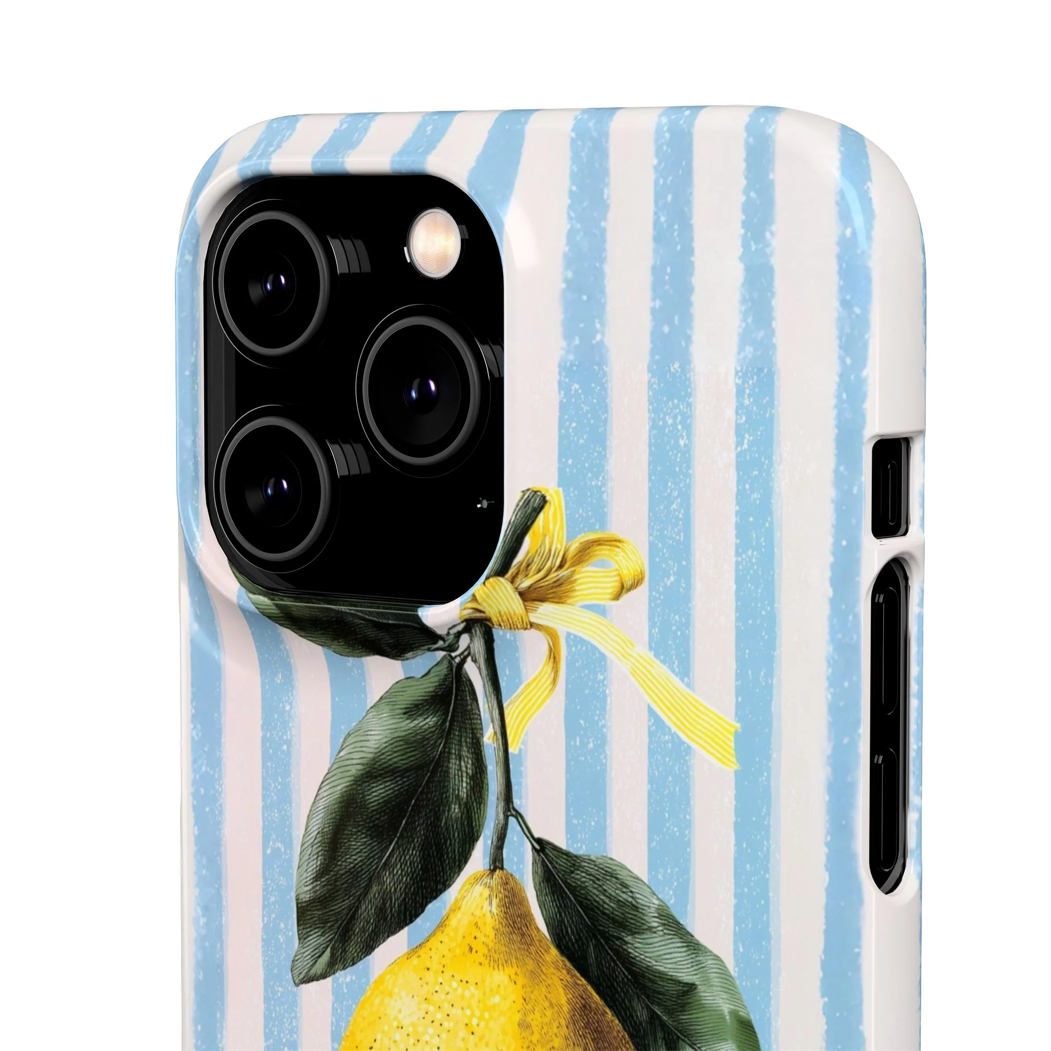 Ribbon Lemon - Slim Phone Case - Image 92