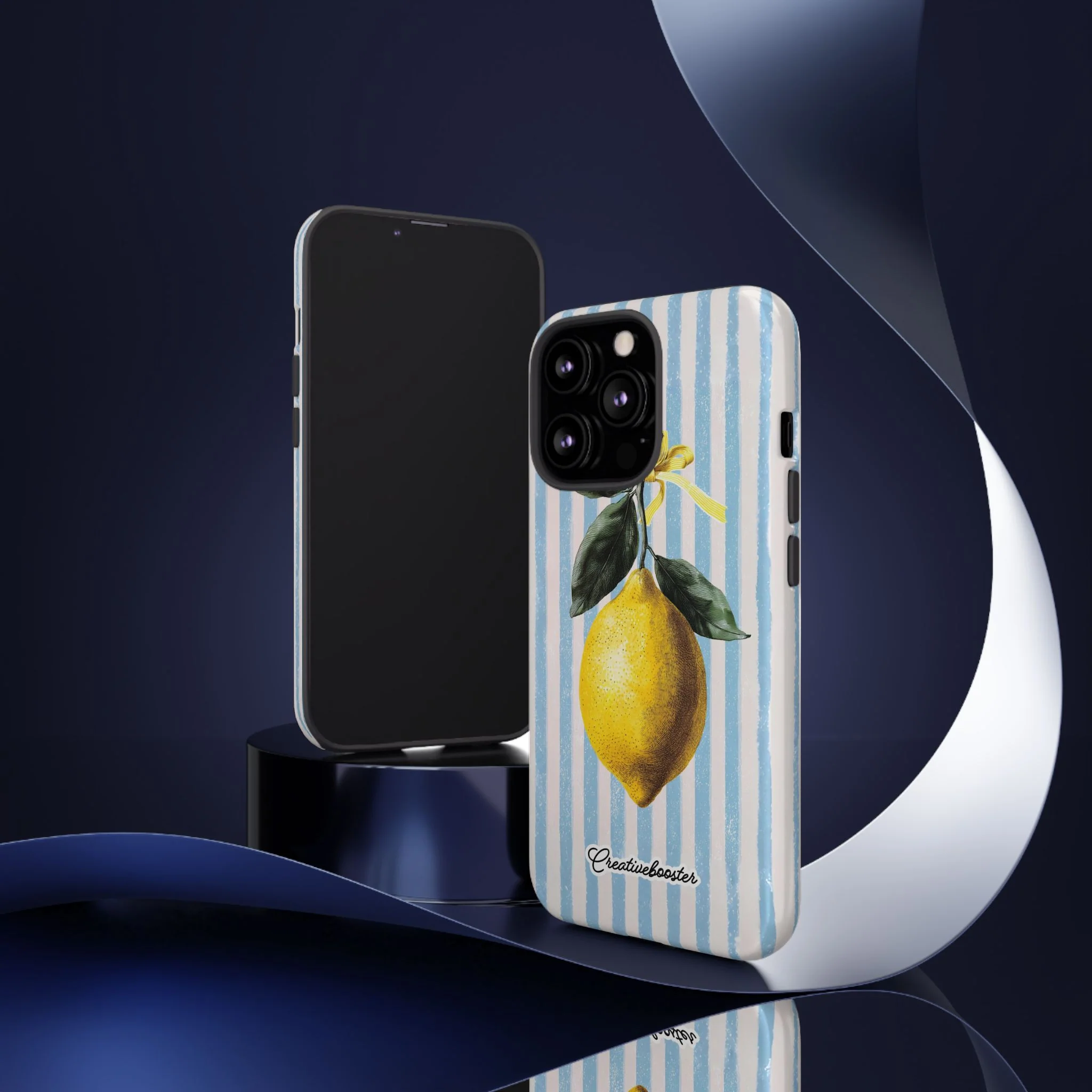 Ribbon Lemon - Tough Phone Case - Image 79