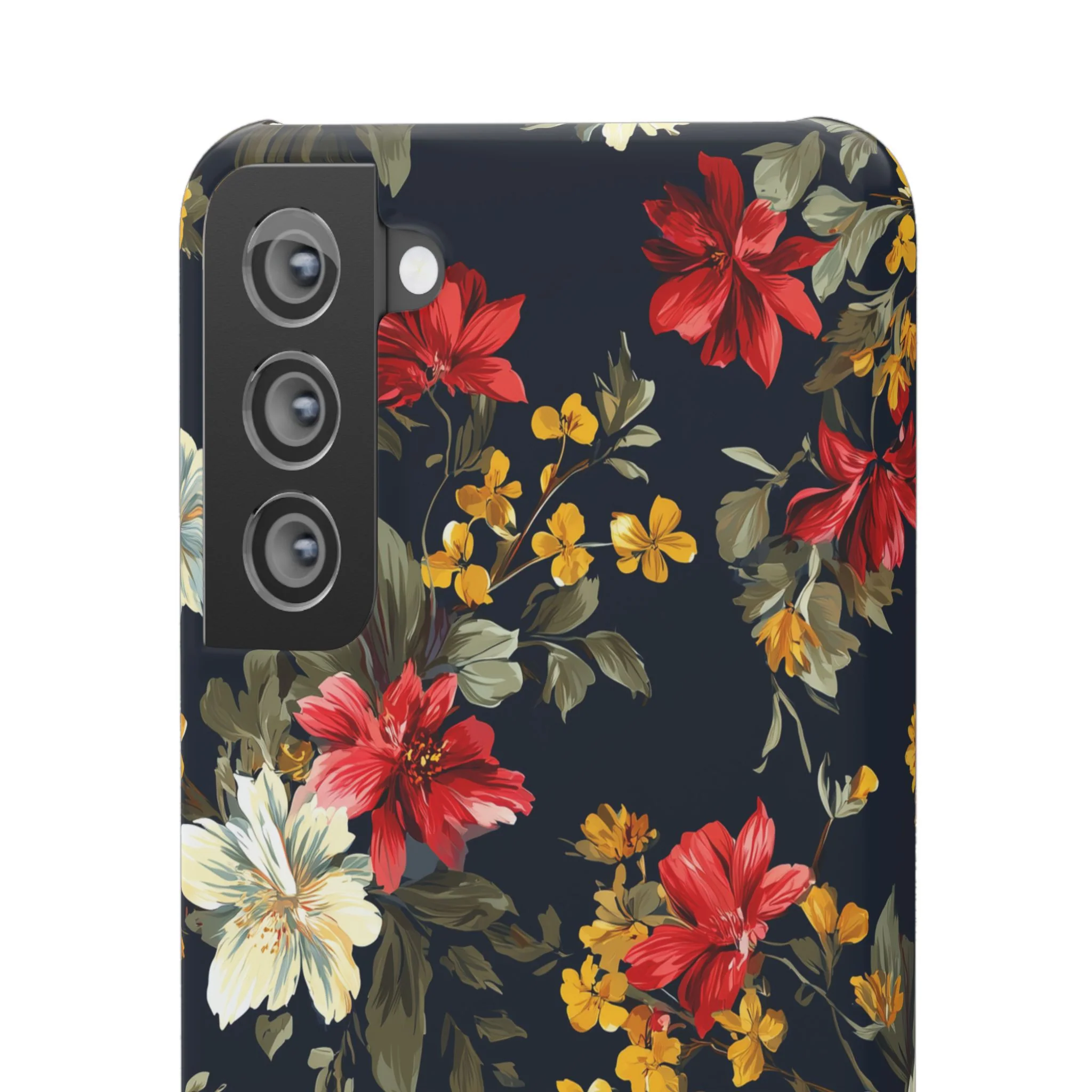 Scarlet Bloom - Slim Phone Case - Image 84