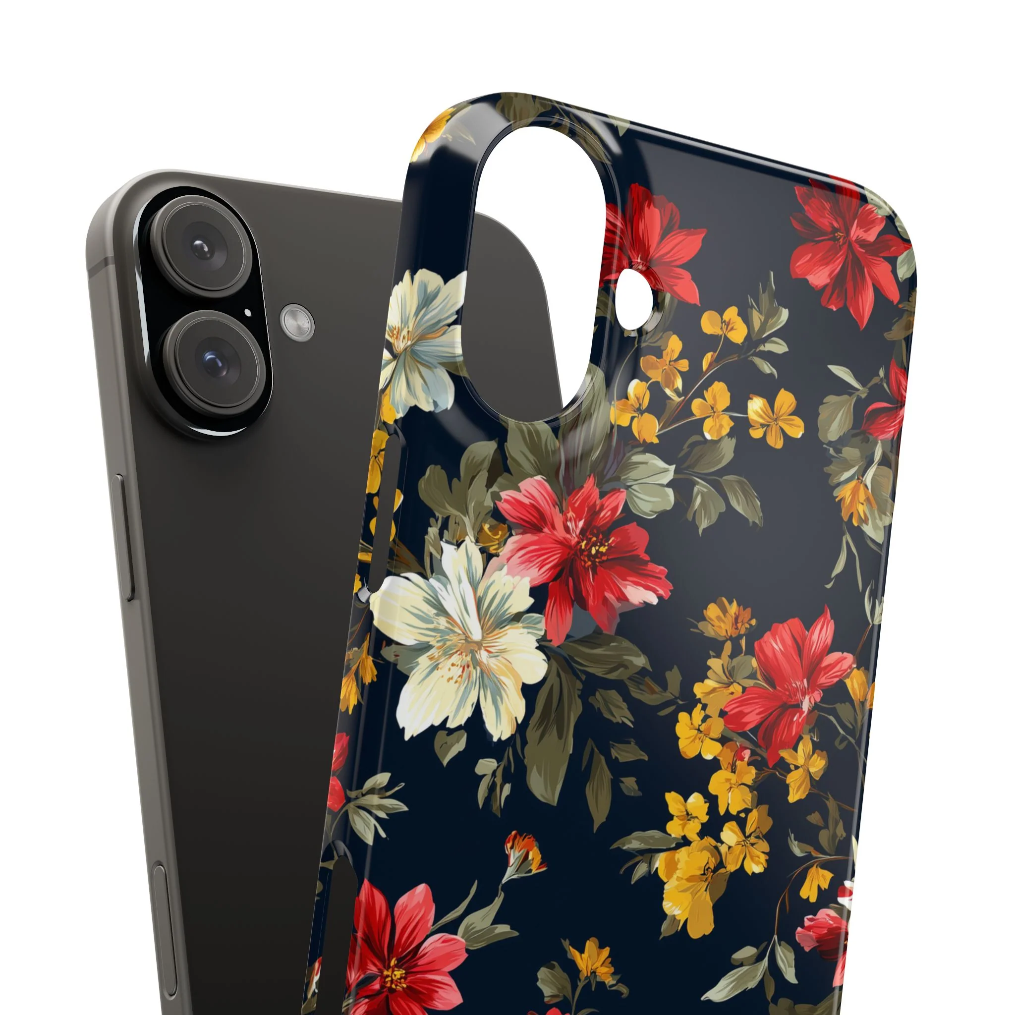 Scarlet Bloom - Slim Phone Case - Image 96