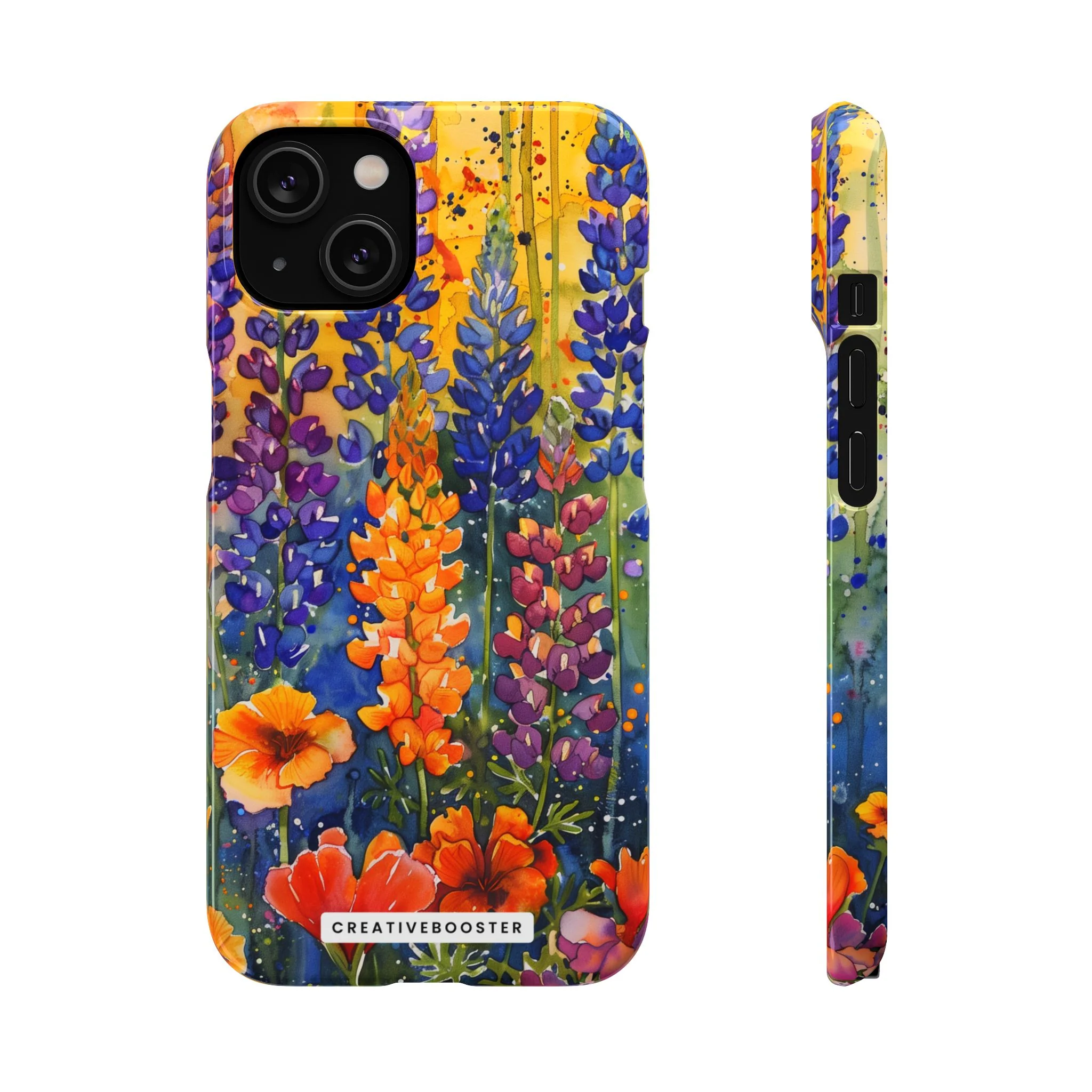 Sunset Lupine - Slim Phone Case - Image 36